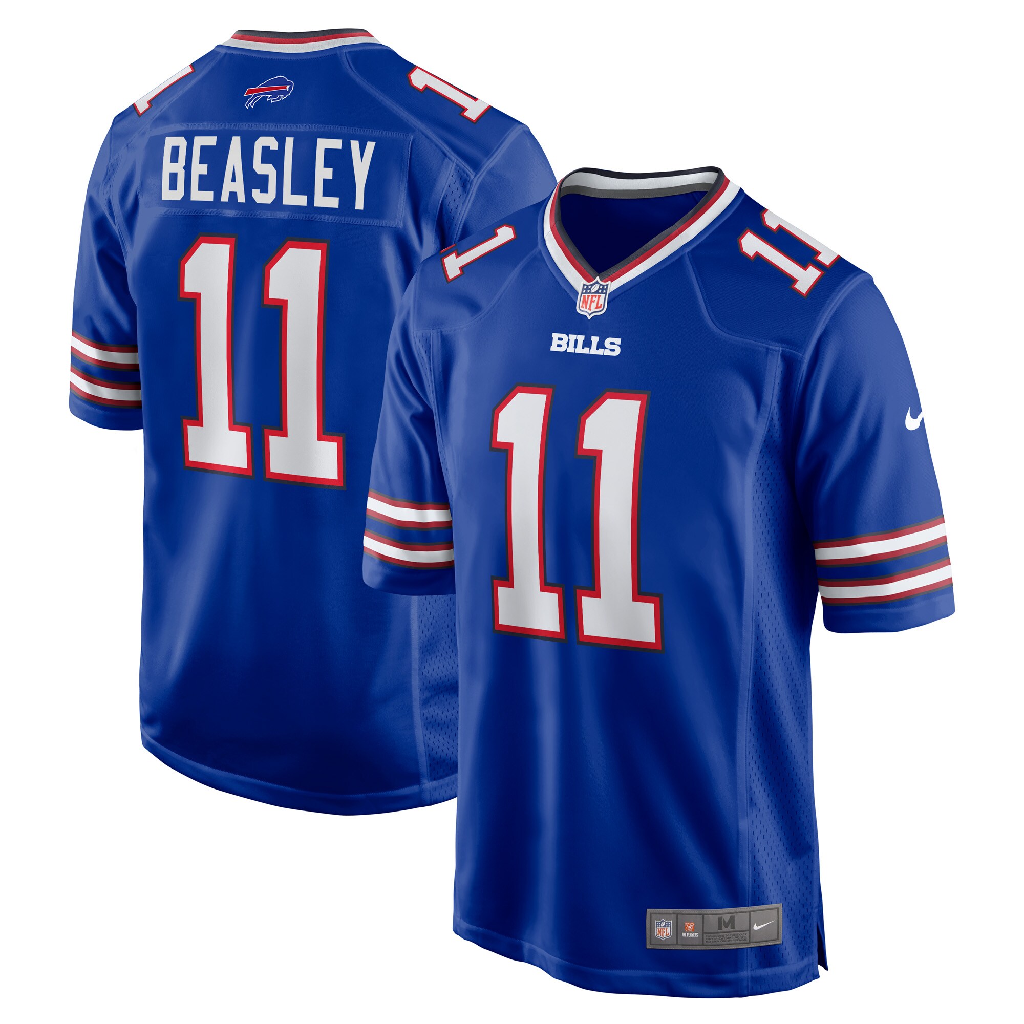 Cole Beasley Buffalo Bills  Home Game Player Jersey - Royal