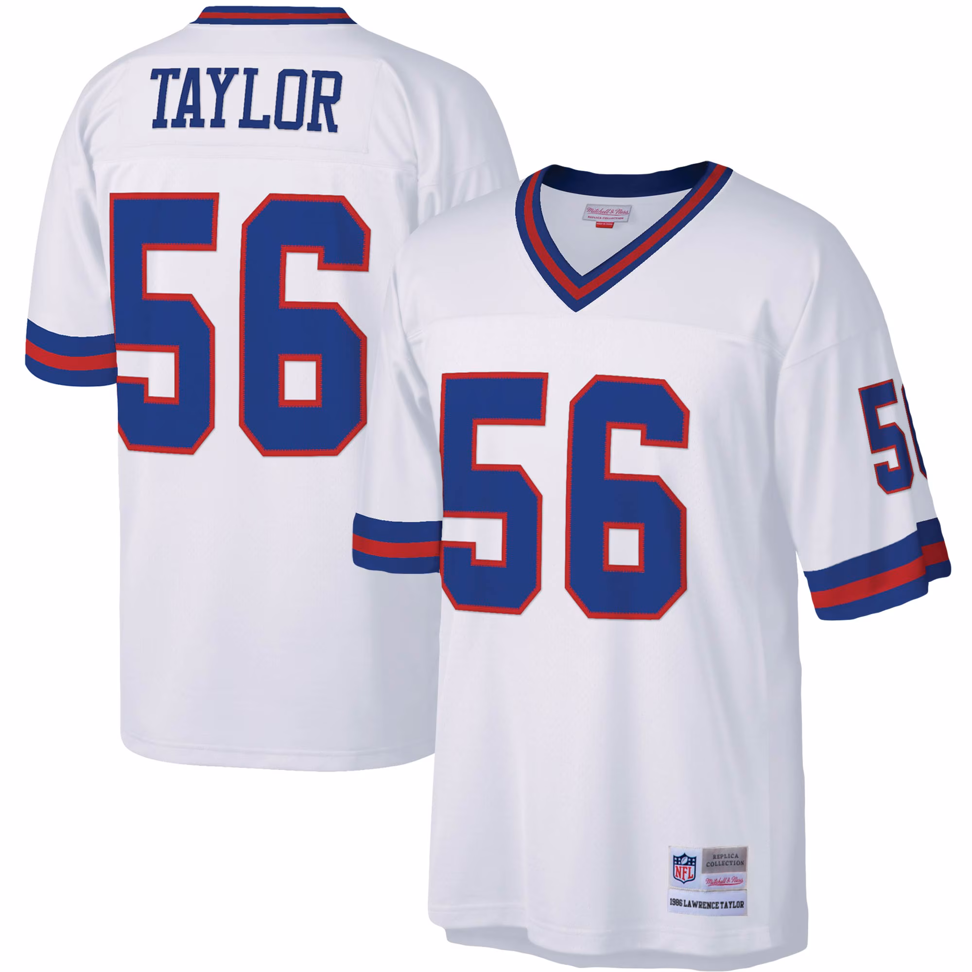 Lawrence Taylor #56 New York Giants Legacy Replica Jersey - White