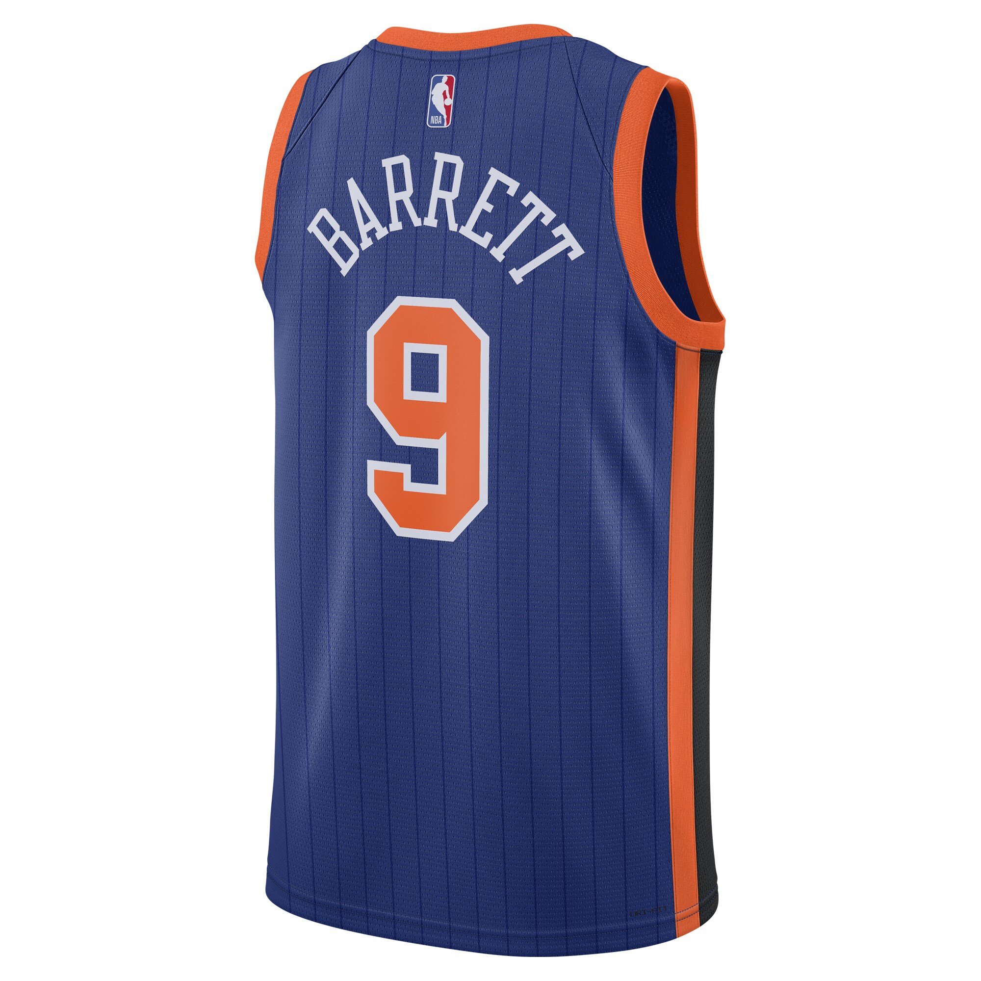 Unisex New York Knicks RJ Barrett  Blue 2023/24 Swingman Jersey - City Edition
