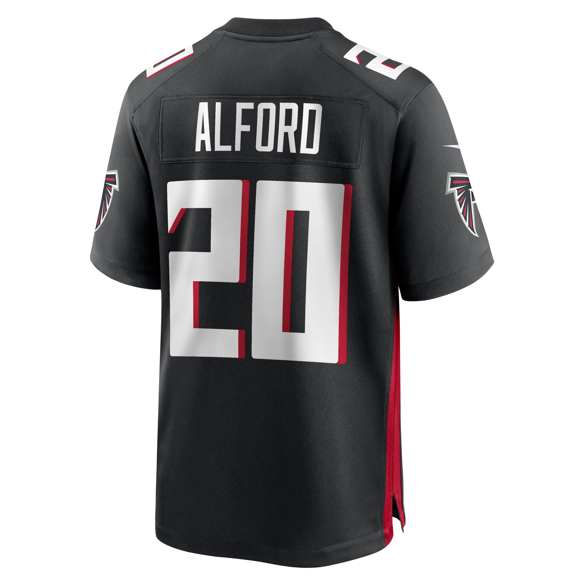 Dee Alford Atlanta Falcons Team Game Jersey -  Black