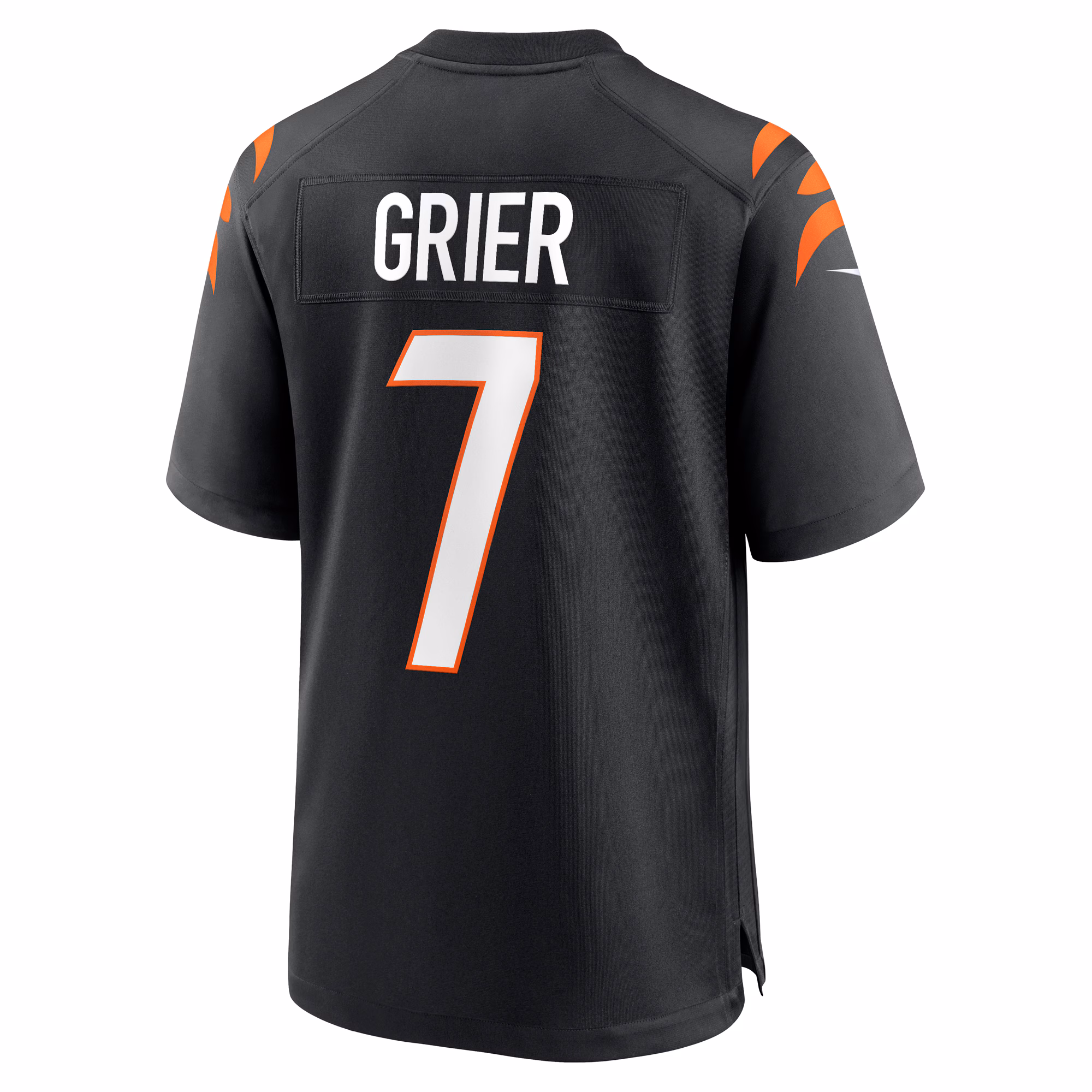 Will Grier Cincinnati Bengals Team Game Jersey -  Black