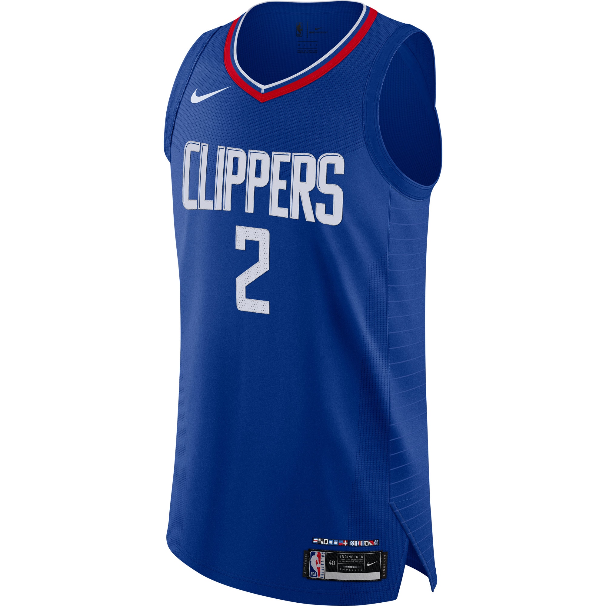 Kawhi Leonard LA Clippers 2020/21 Authentic Jersey - Icon Edition - Royal
