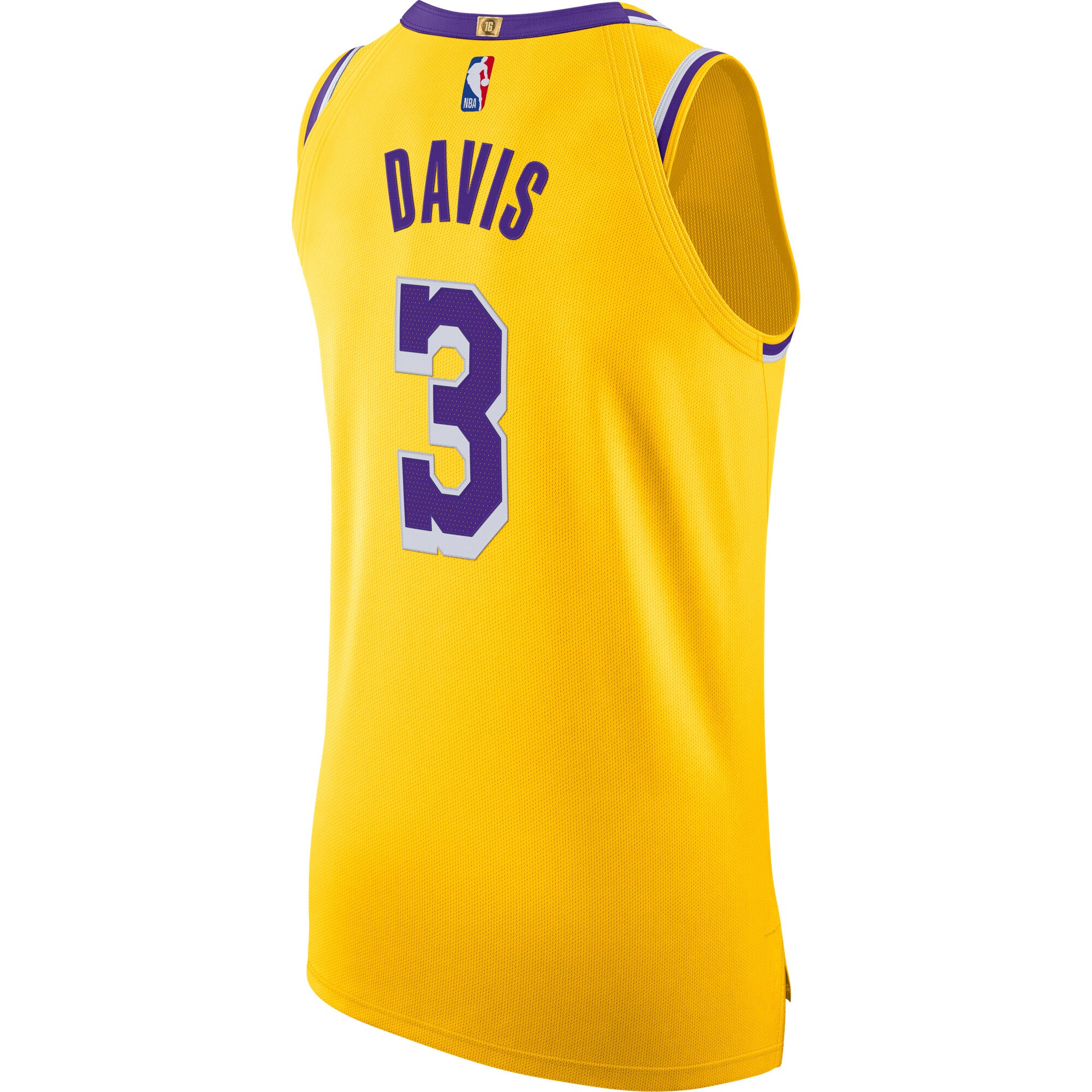 Anthony Davis Los Angeles Lakers 2020/21 Authentic Jersey - Icon Edition - Gold