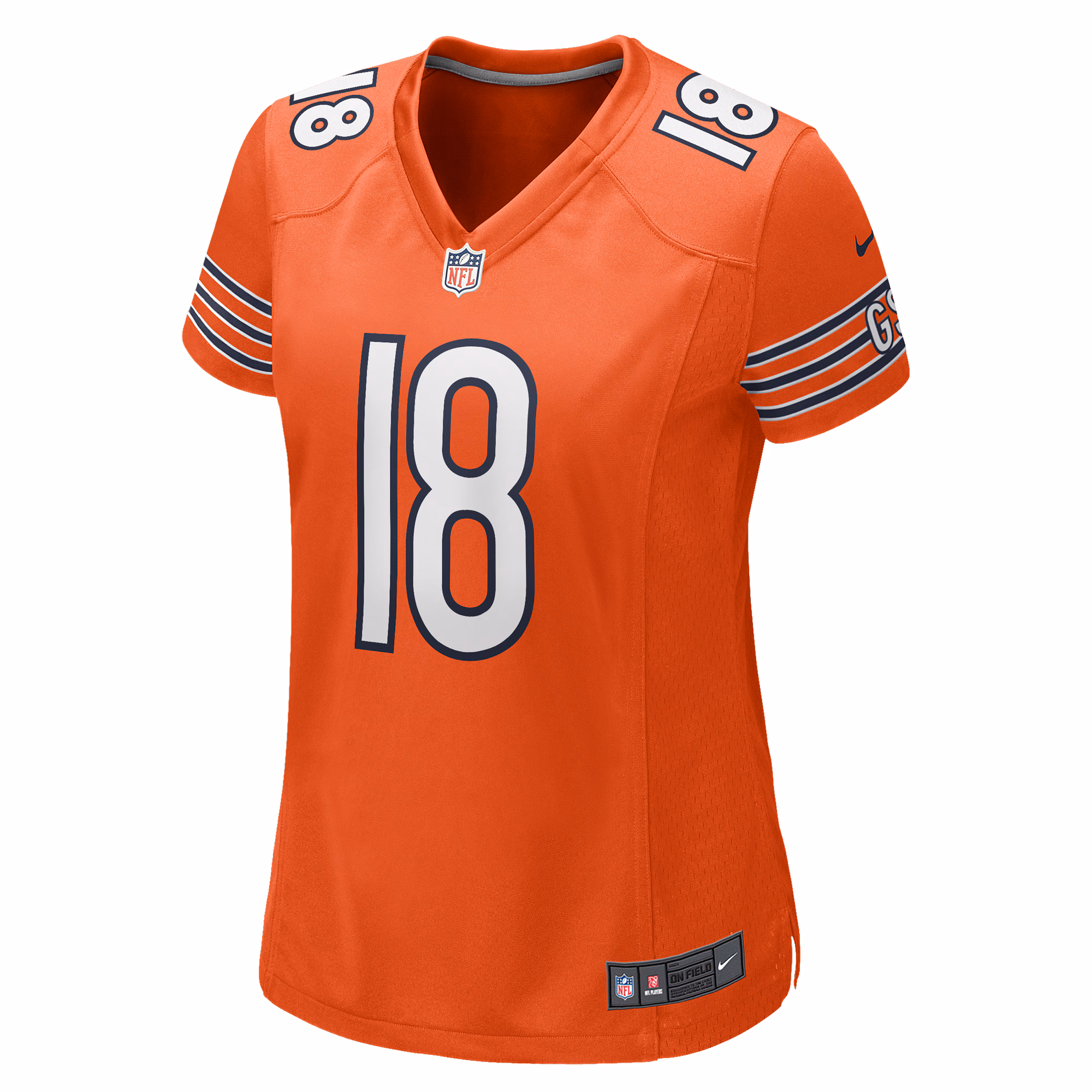 Caleb Williams Chicago Bears Women's Alternate 2024 NFL Draft Game Jersey - Orange