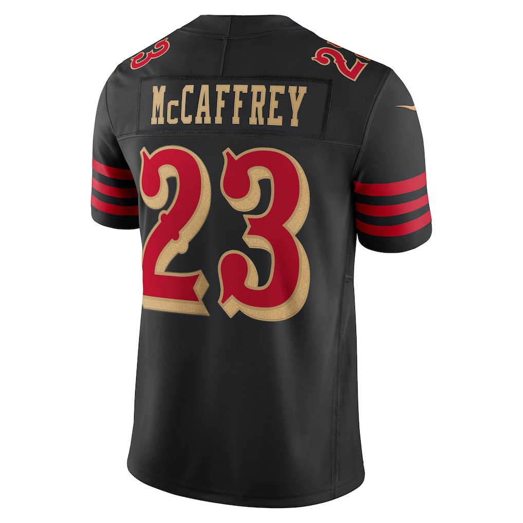Christian McCaffrey #23 San Francisco 49ers 2025 Rivalries Collection Limited Jersey - Black