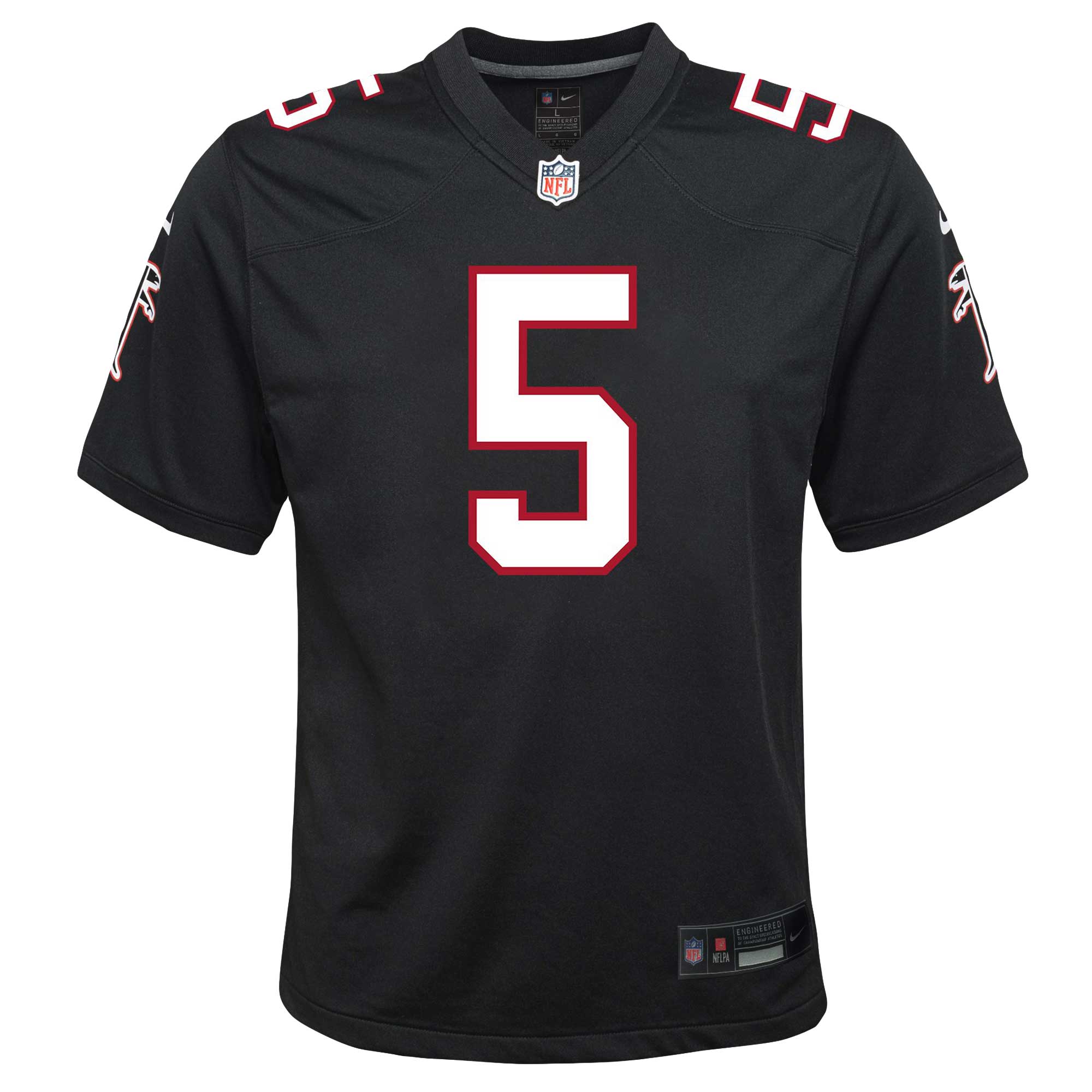 Drake London Atlanta Falcons Youth Game Jersey - Black