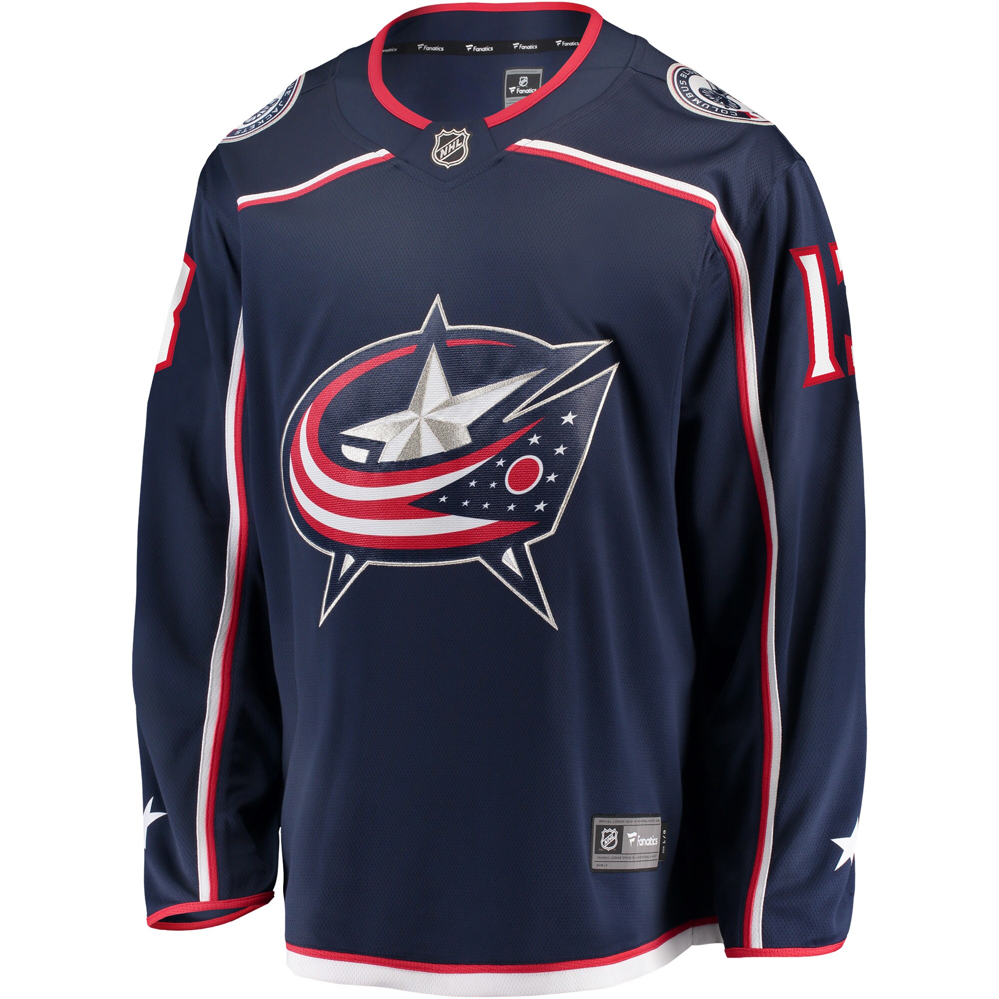 Johnny Gaudreau Columbus Blue Jackets 2022 Breakaway Player Jersey - Navy