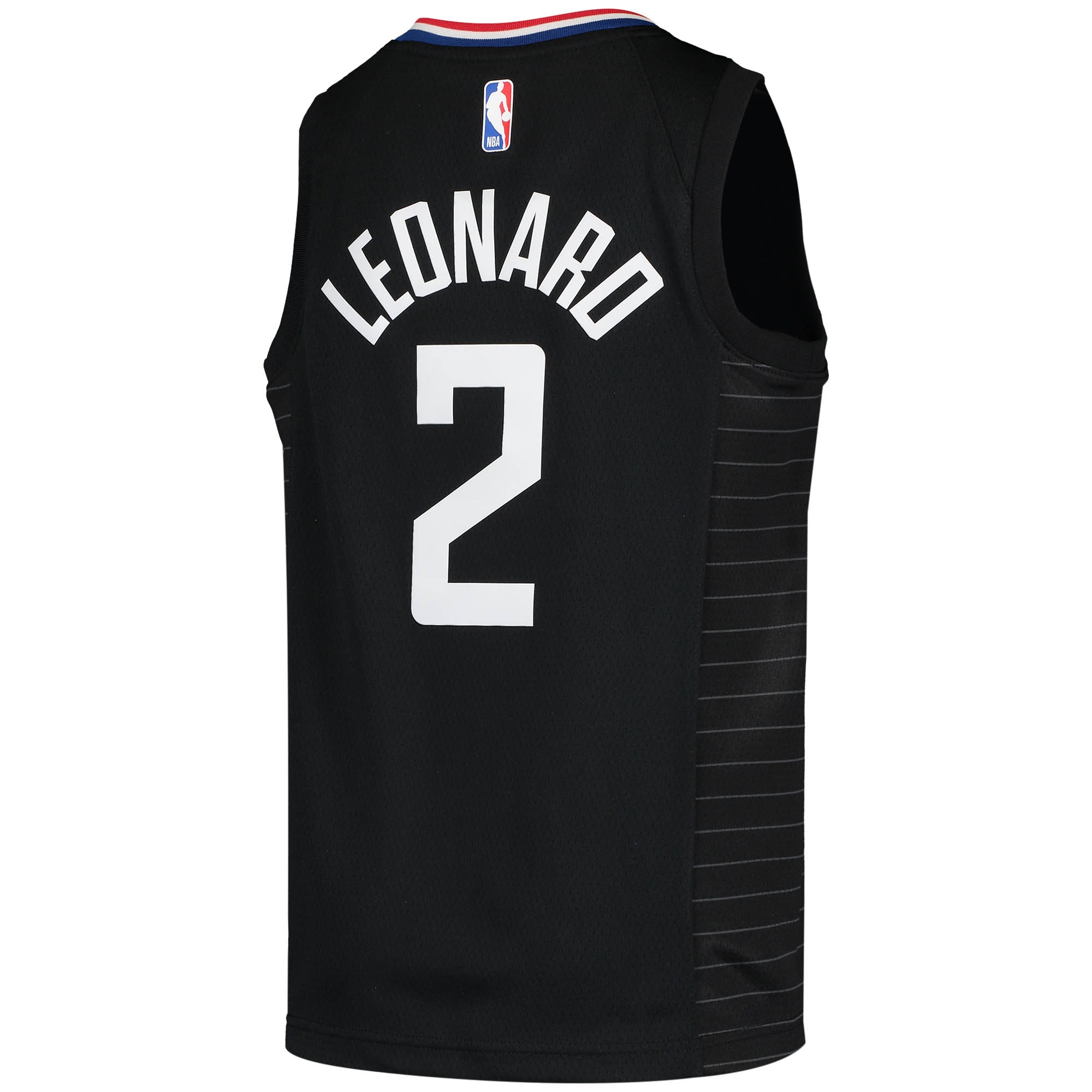 Kawhi Leonard LA Clippers  Youth 2020/21 Swingman Player Jersey - Black - Statement Edition
