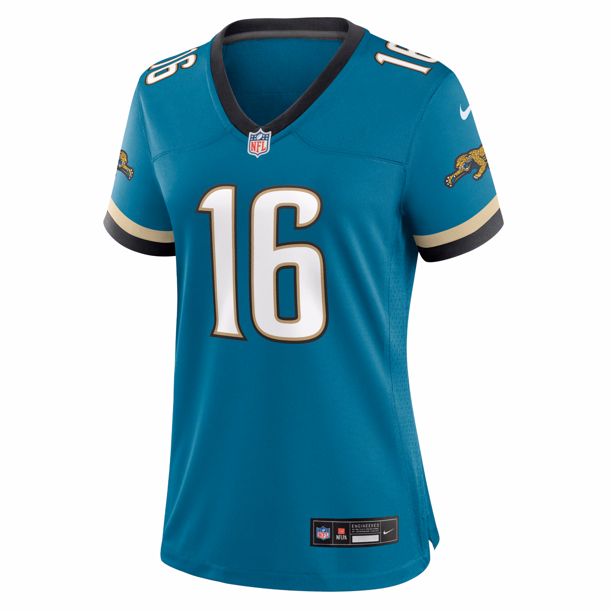 Trevor Lawrence Jacksonville Jaguars Women's Prowler Throwback Game Jersey - Teal