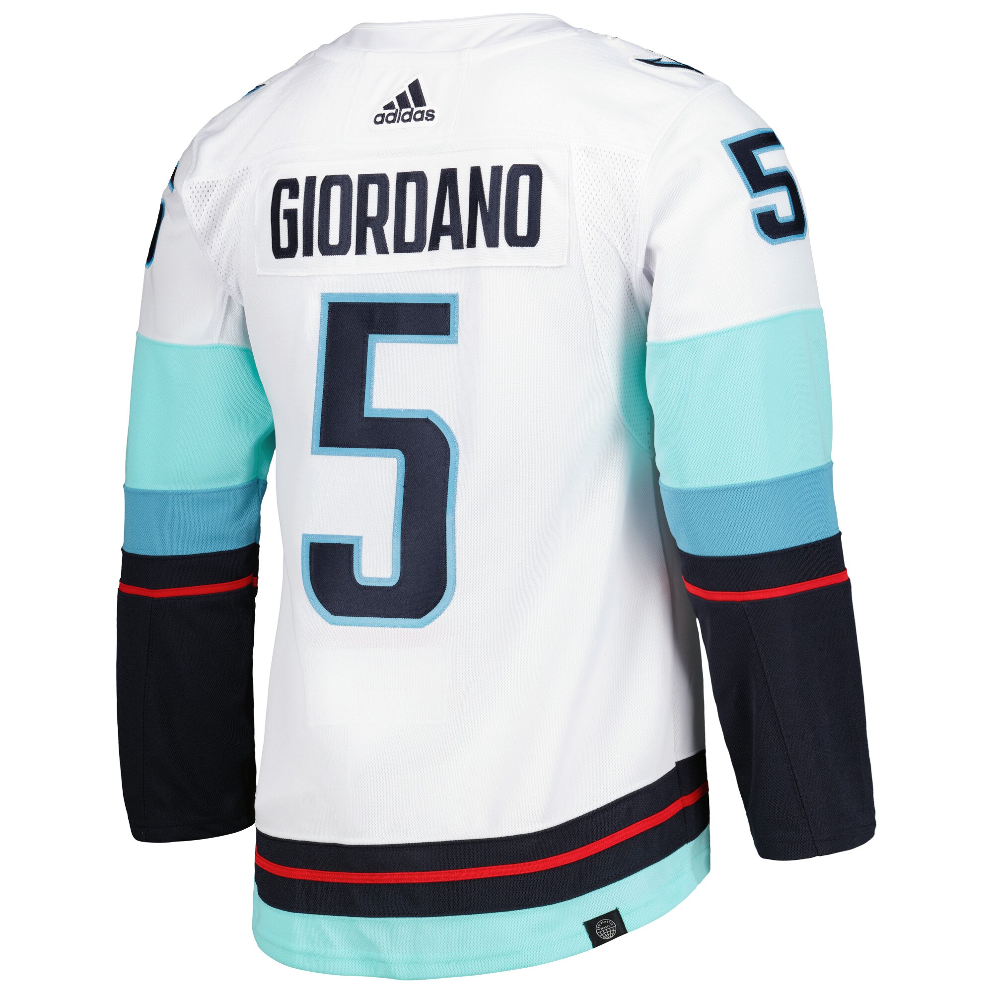 Mark Giordano Seattle Kraken  Captain Away Authentic Pro Player Jersey - White
