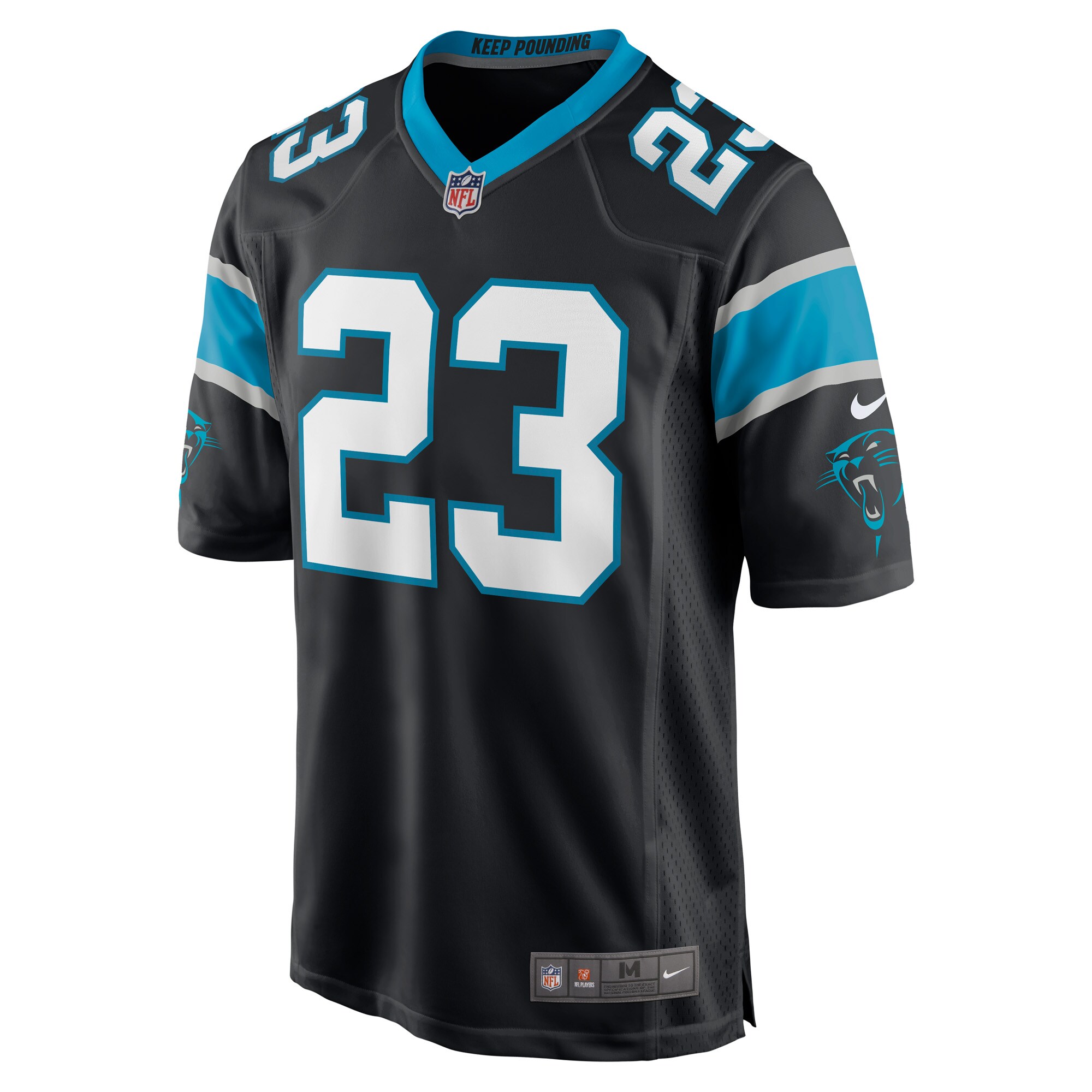 Stantley Thomas-Oliver III Carolina Panthers  Game Player Jersey - Black