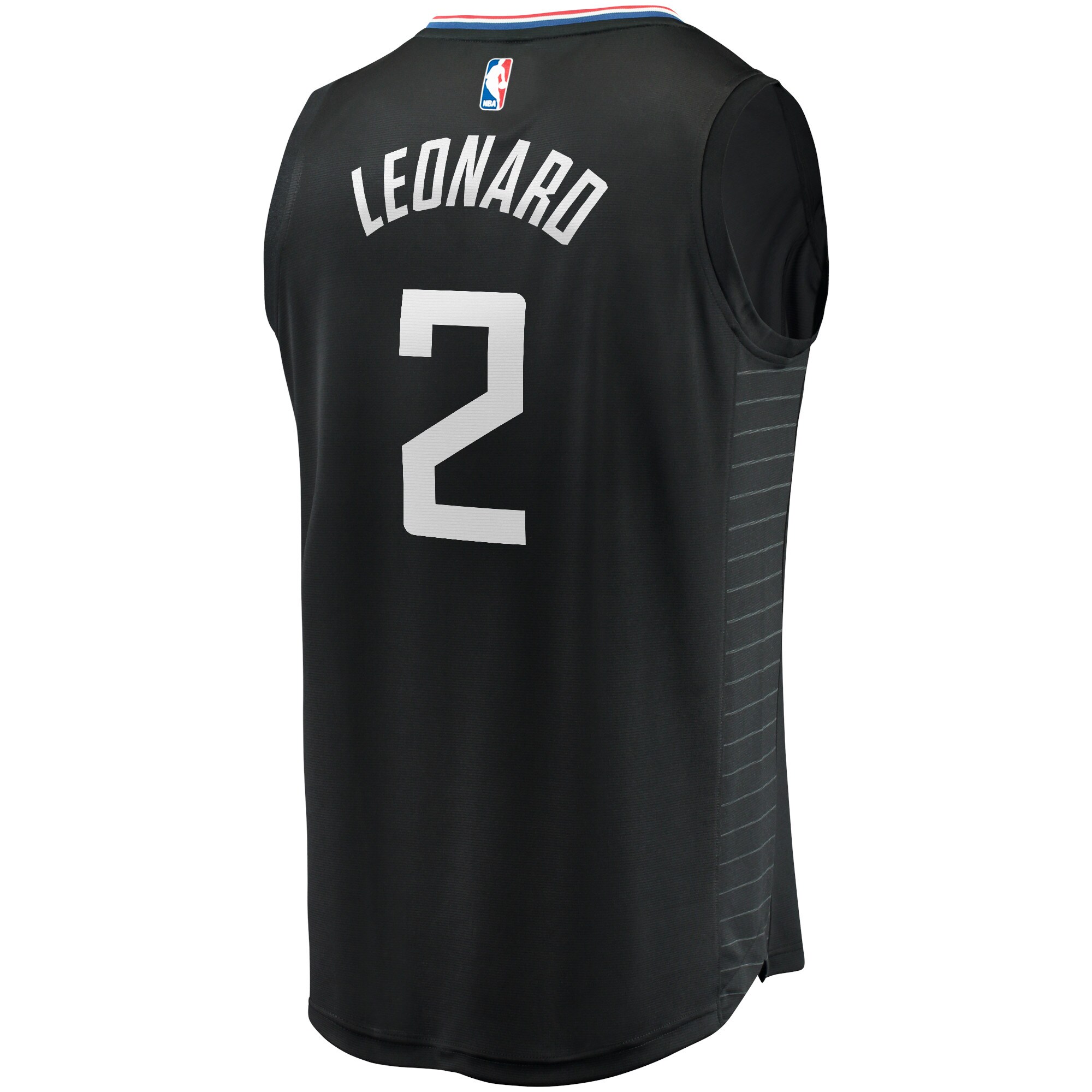 Kawhi Leonard LA Clippers  Youth 2020/21 Fast Break Player Jersey - Black - Statement Edition