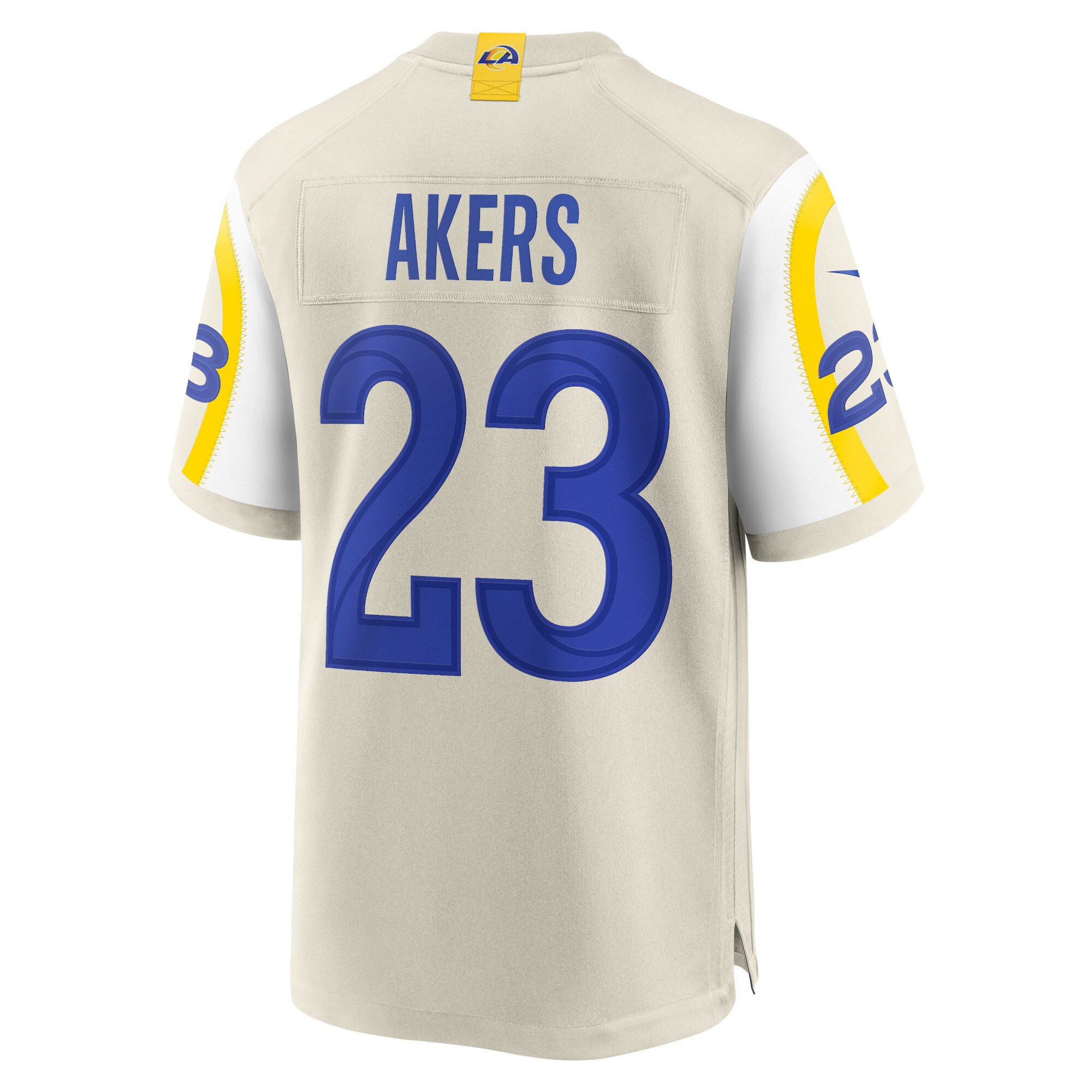 Cam Akers Los Angeles Rams Game Jersey - Bone