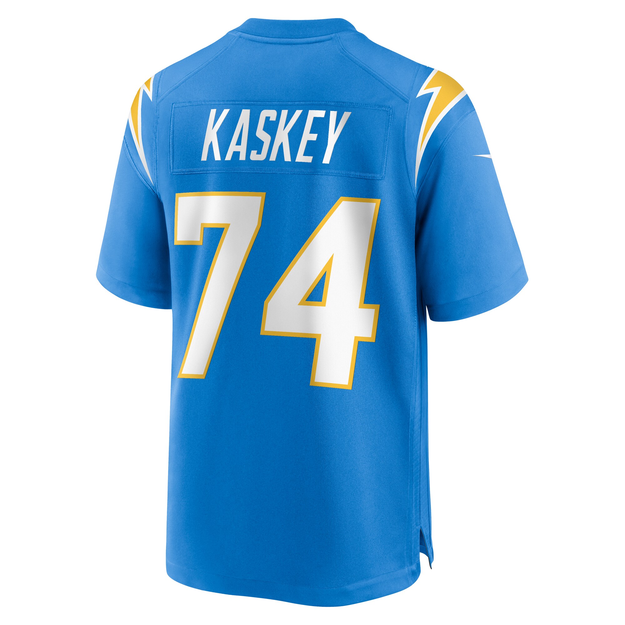 Matt Kaskey Los Angeles Chargers Team Game Jersey - Powder Blue