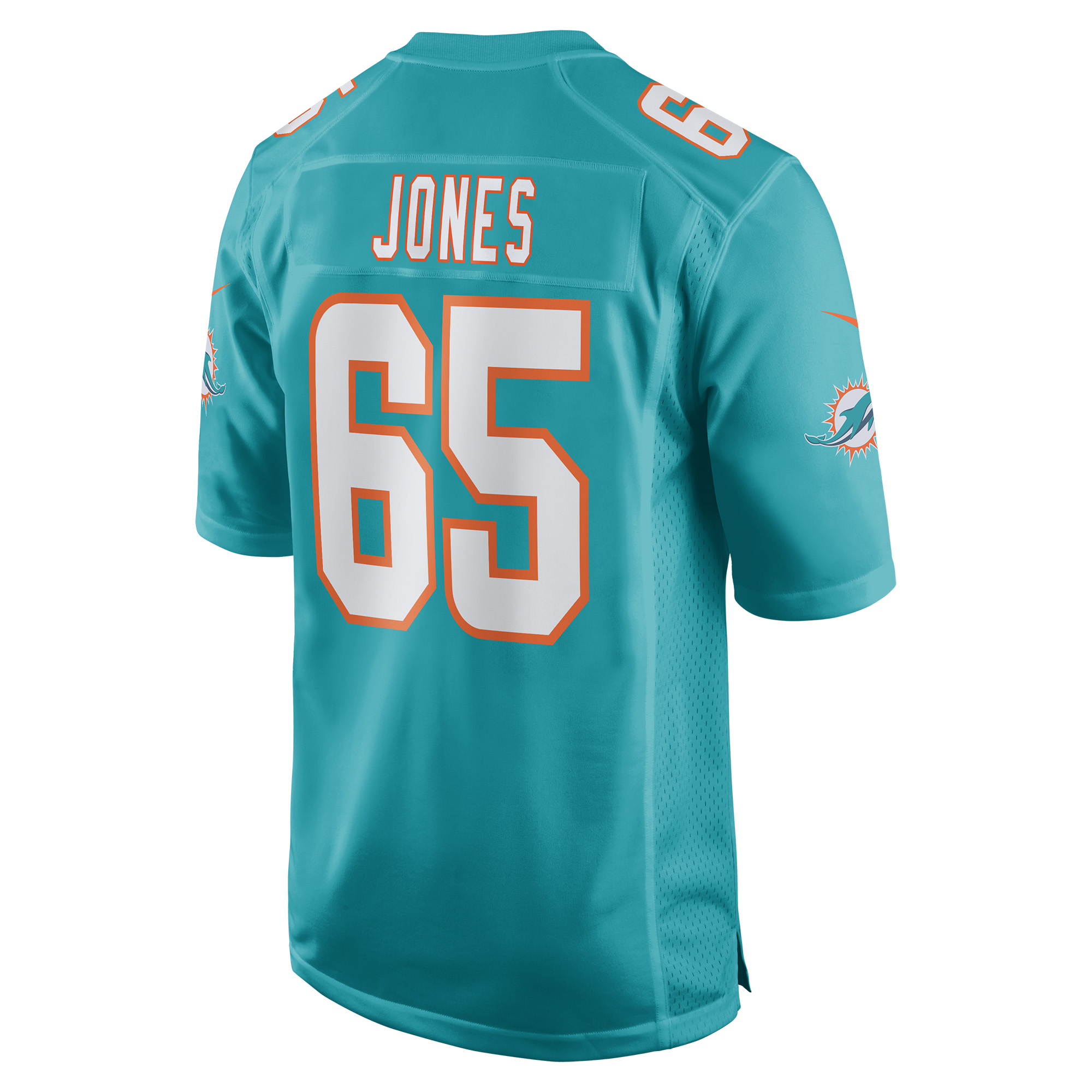 Robert Jones Miami Dolphins Game Jersey - Aqua