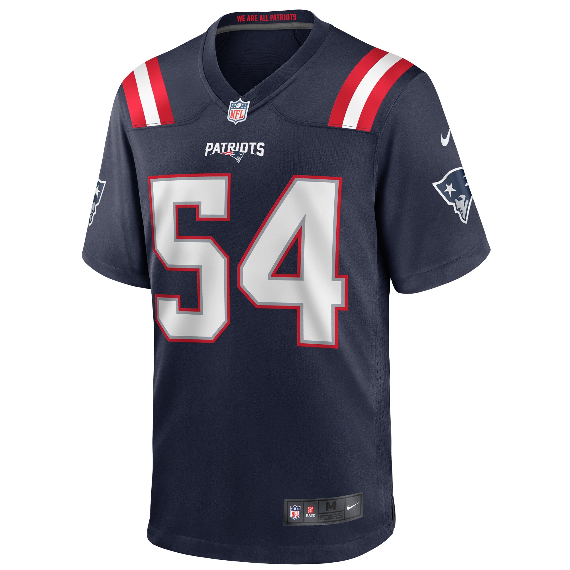 Dont'a Hightower New England Patriots  Game Player Jersey - Navy