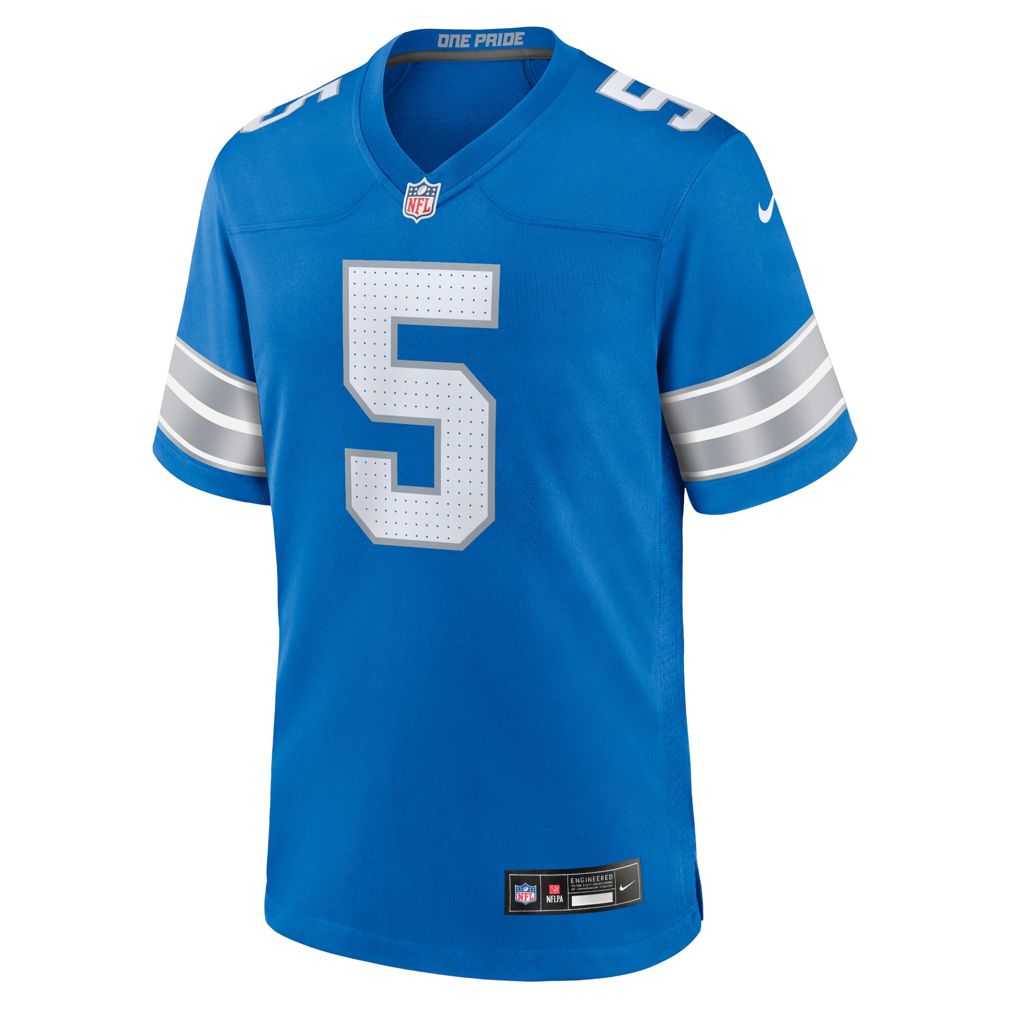 David Montgomery Detroit Lions 2nd Alternate Game Jersey - Black