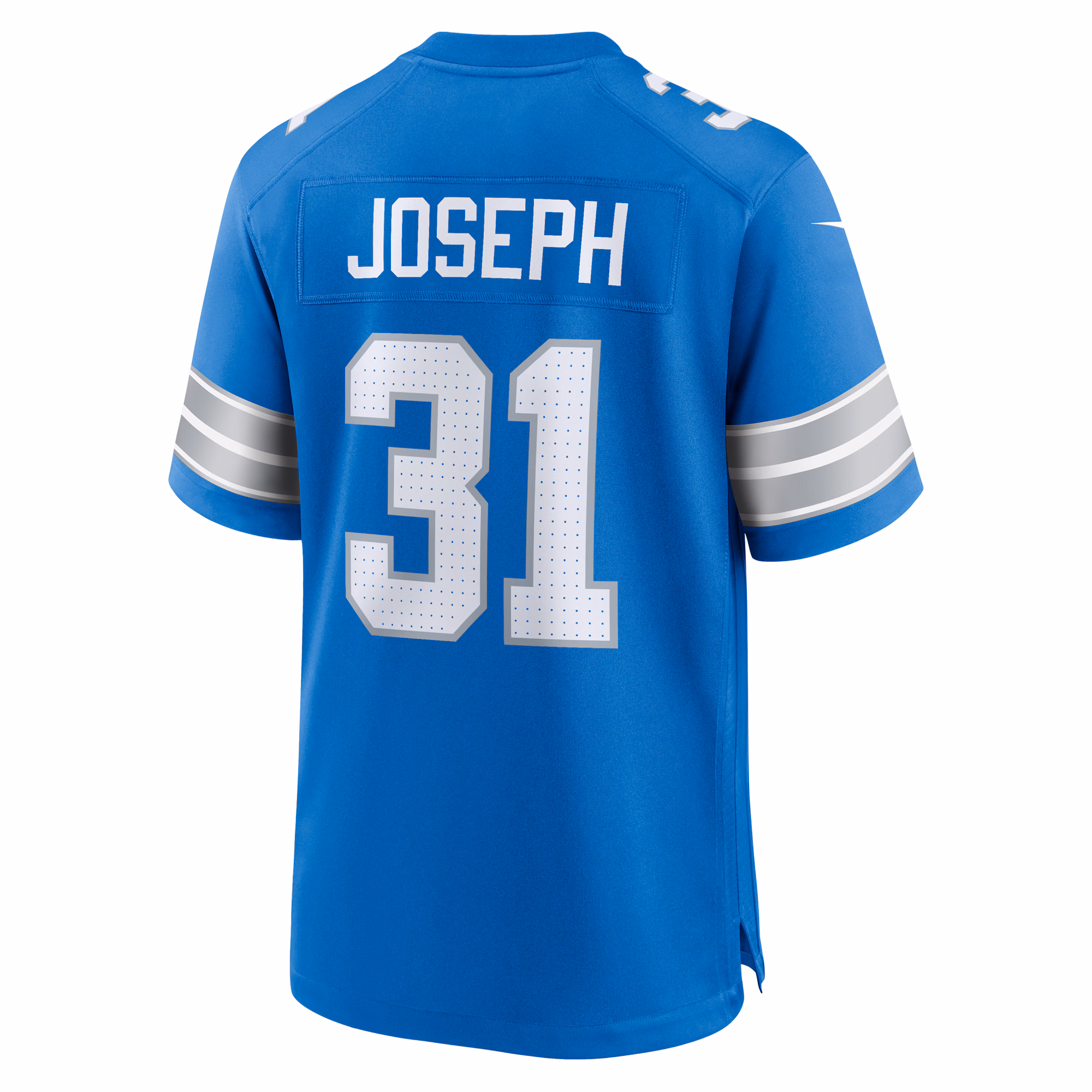 Kerby Joseph Detroit Lions Team Game Jersey -  Blue