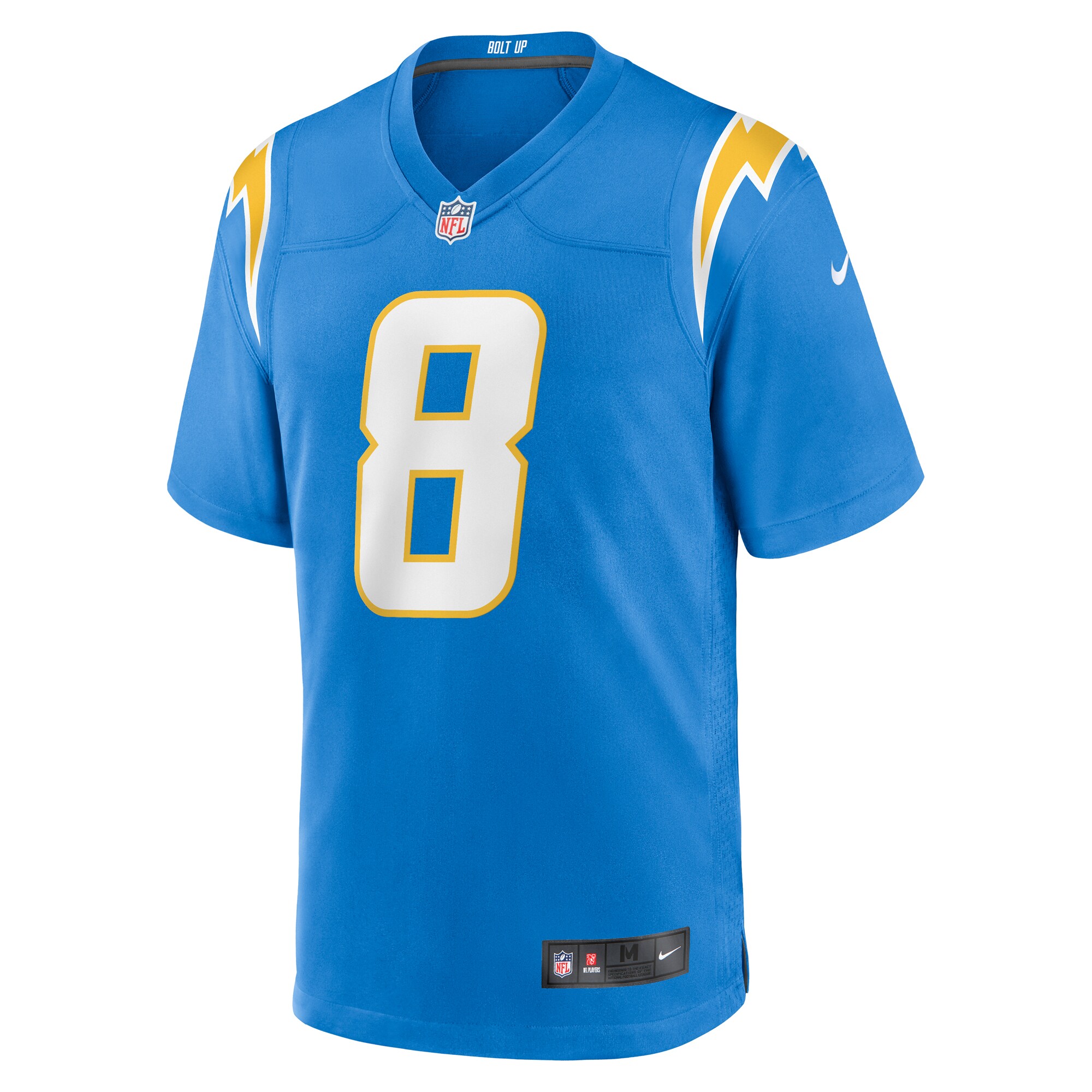 Brett Maher Los Angeles Chargers Team Game Jersey -  Powder Blue