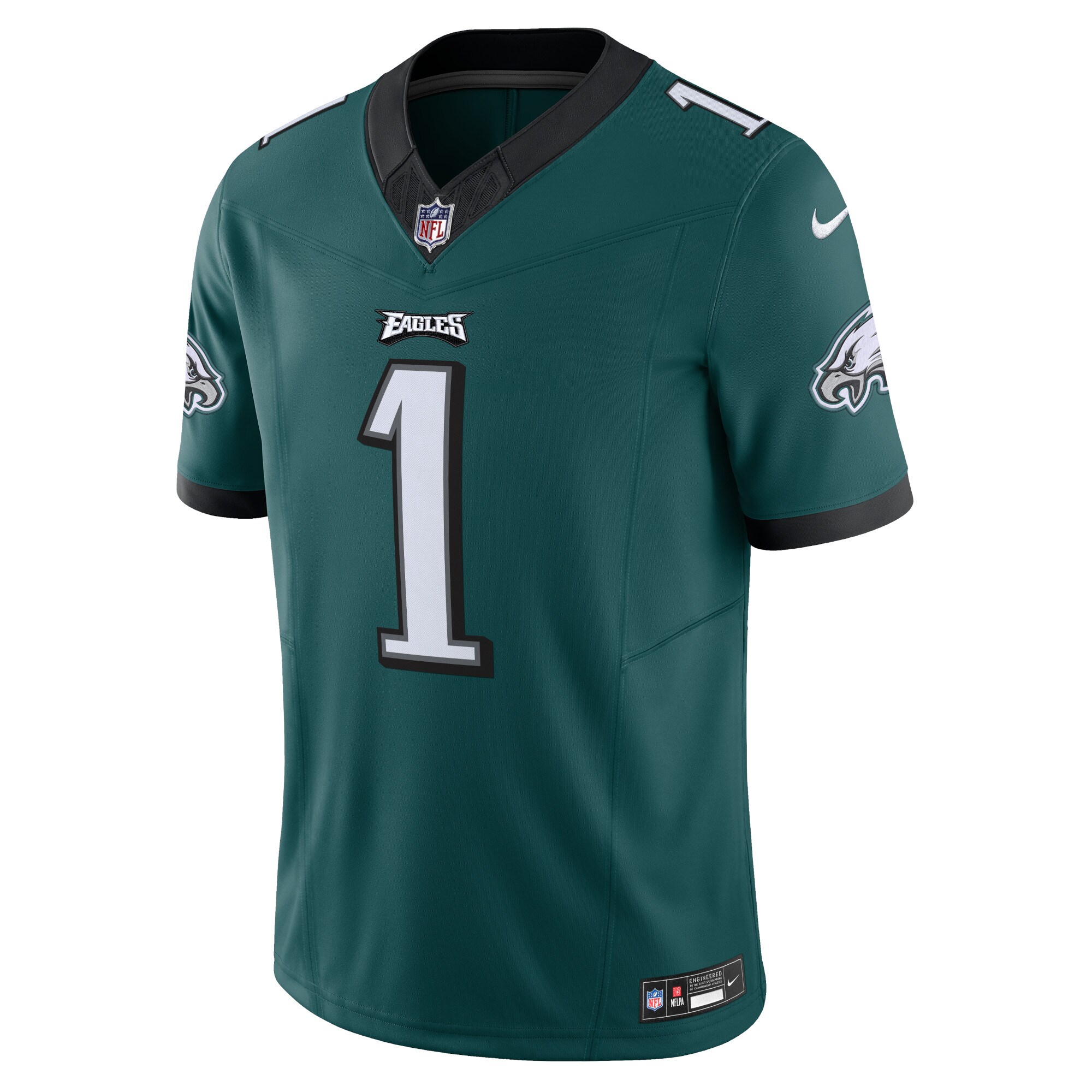 Jalen Hurts Philadelphia Eagles #1 Vapor F.U.S.E. Limited Jersey - Green