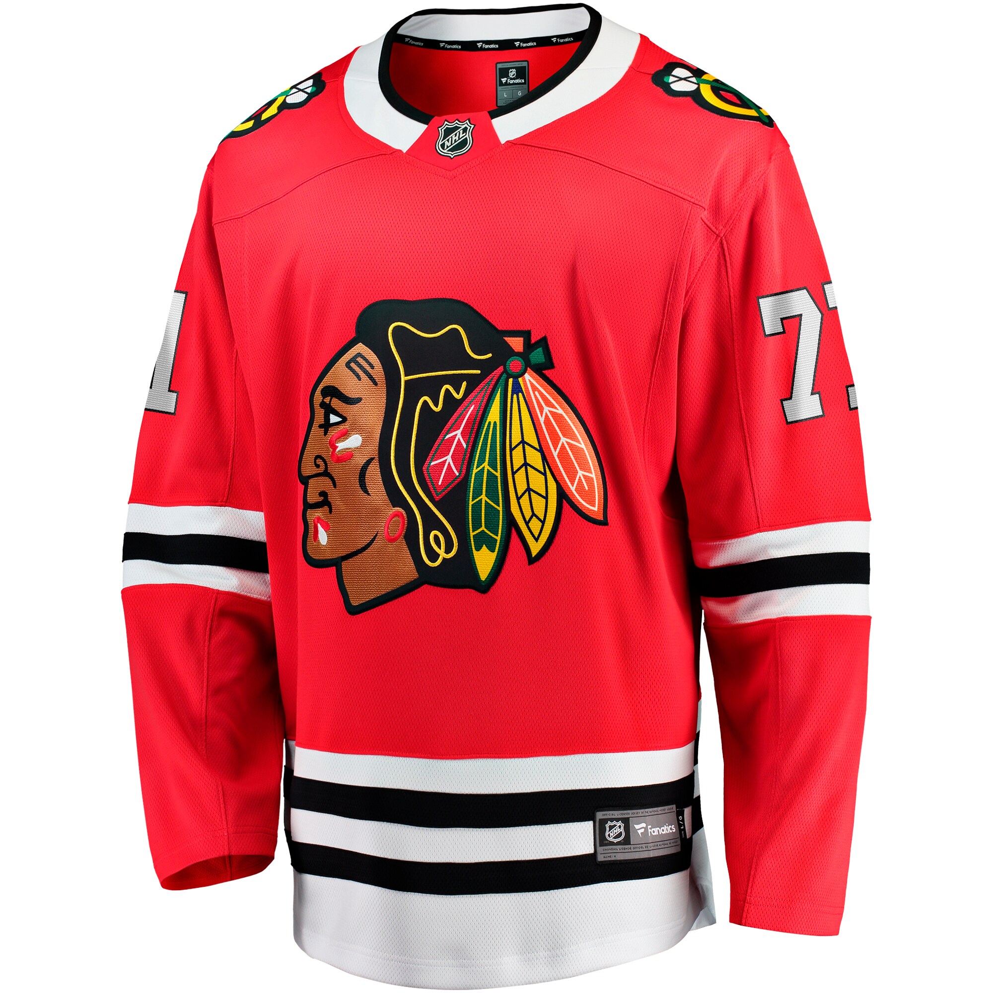 Taylor Hall Chicago Blackhawks Home Breakaway Player Jersey - Red