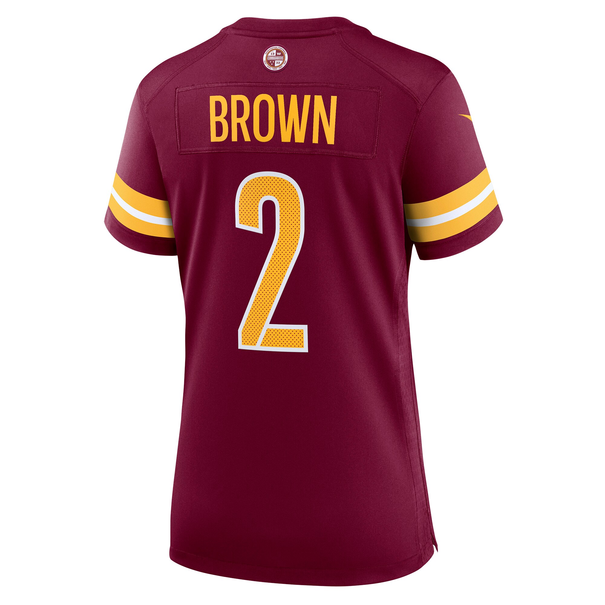 Dyami Brown Washington Commanders  Women's Player Game Jersey - Burgundy