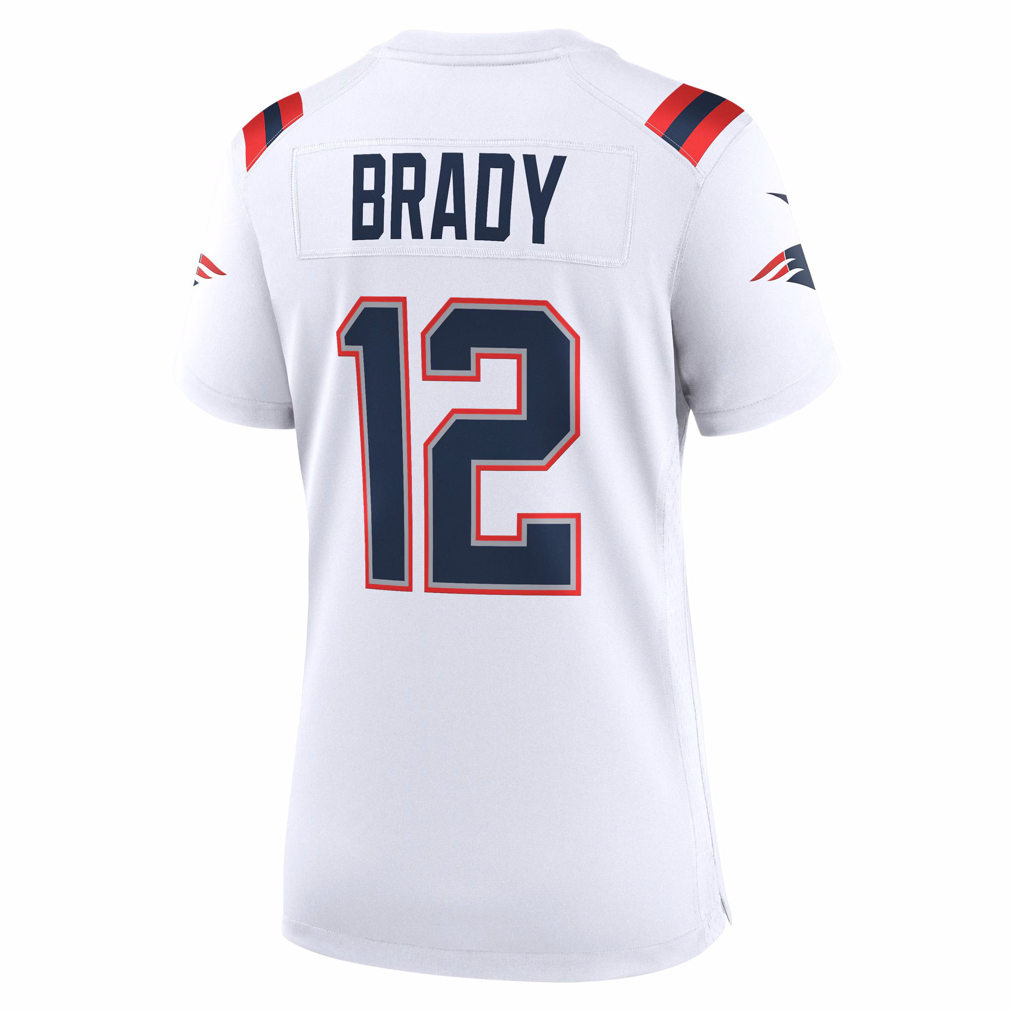 Tom Brady New England Patriots Women's Retired Game Jersey - Navy