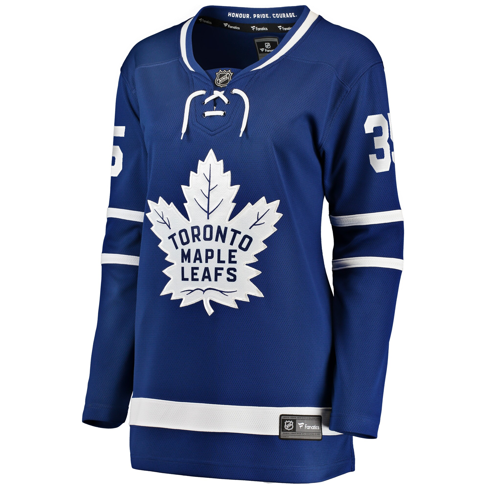 Ilya Samsonov Toronto Maple Leafs Women's Home Breakaway Player Jersey - Blue