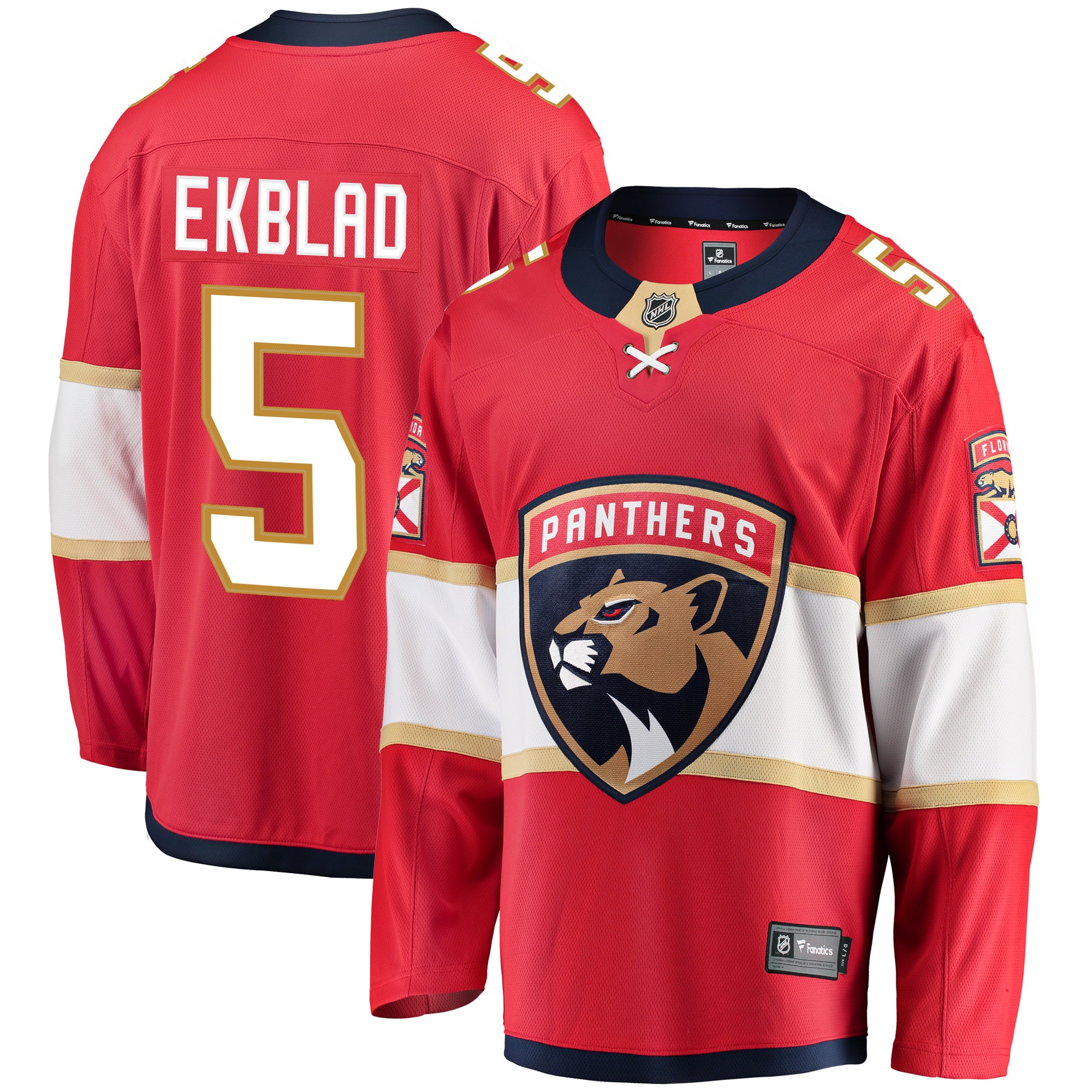 Aaron Ekblad Florida Panthers Breakaway Player Jersey - Red