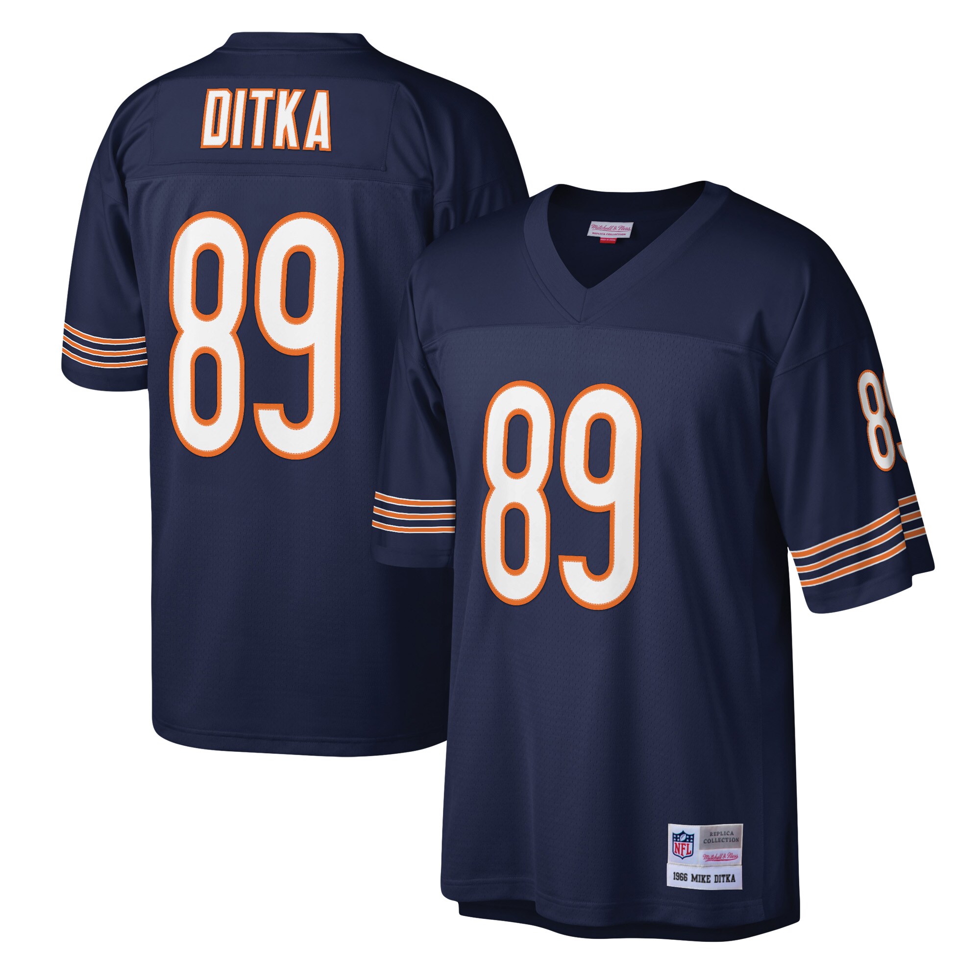 Mike Ditka Chicago Bears  Legacy Replica Jersey - Navy