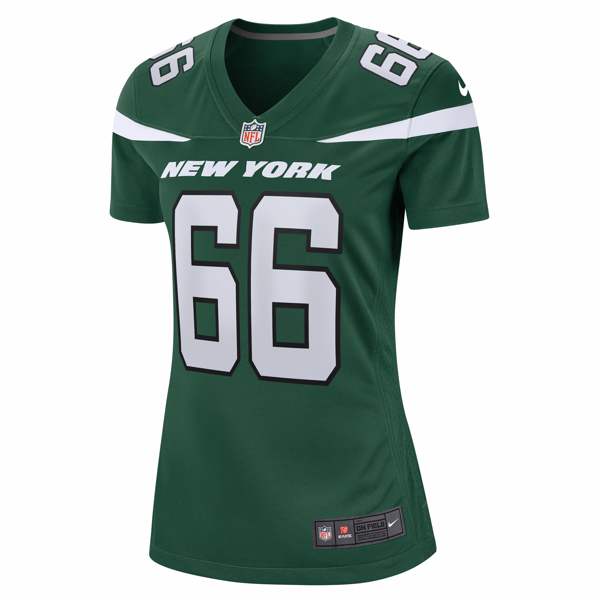 Joe Tippmann New York Jets Women's  Game Jersey - Gotham Green