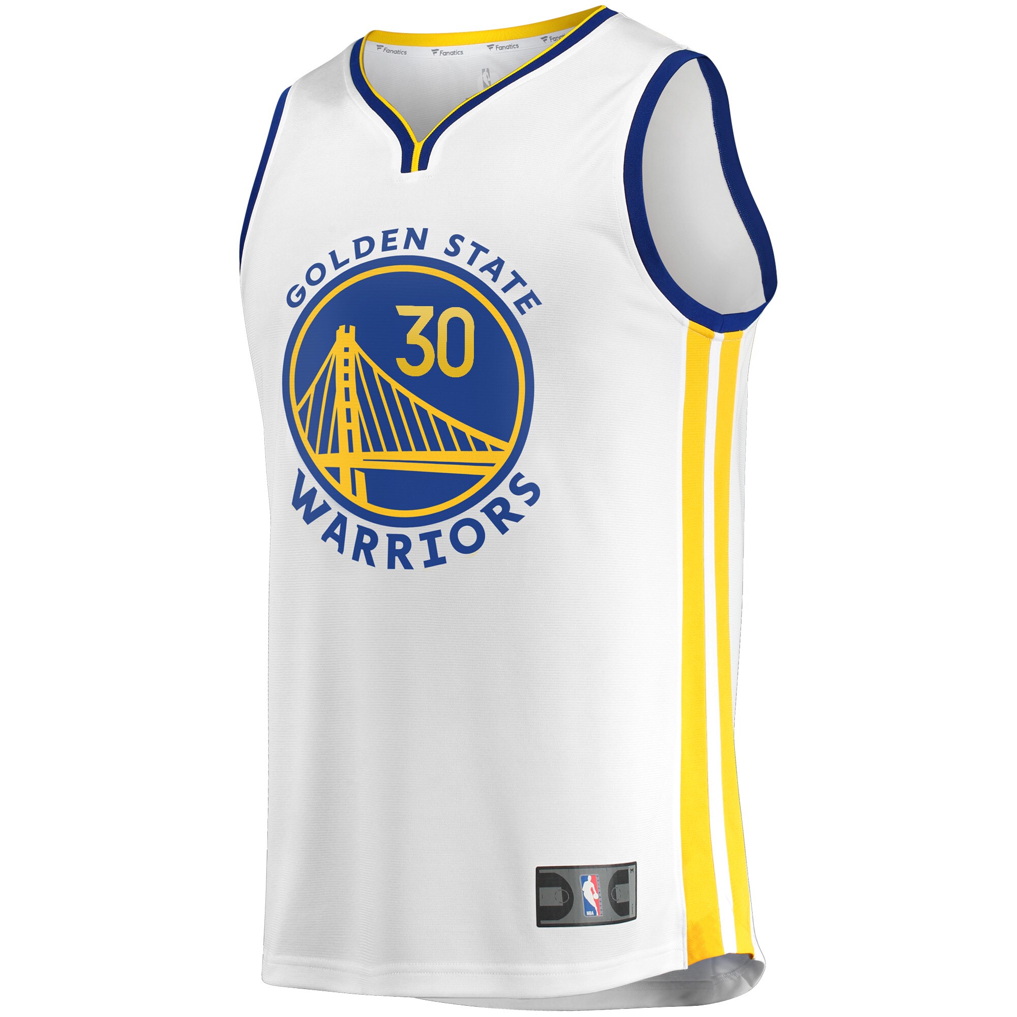 Stephen Curry Golden State Warriors  Youth 2022/23 Fast Break Replica Player Jersey - Association Edition - White