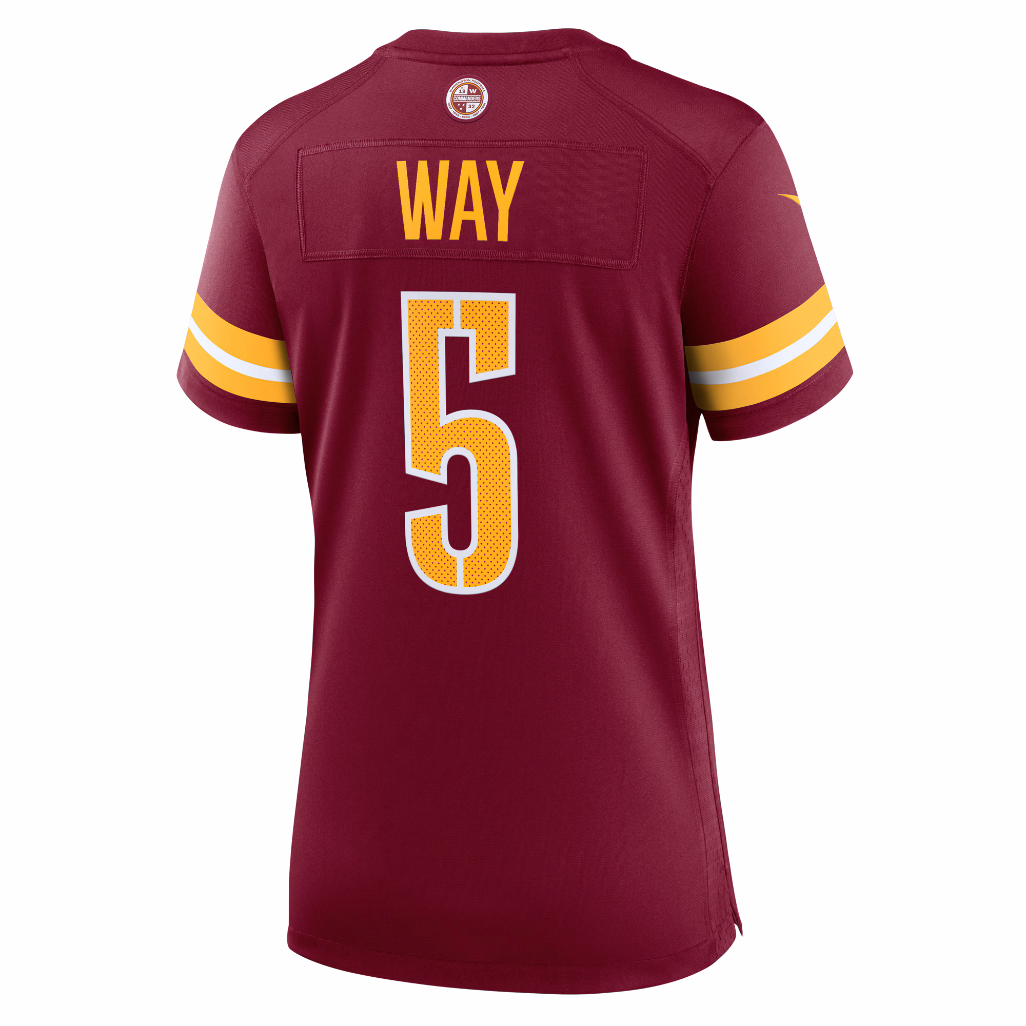 Tress Way Washington Commanders Women's  Game Jersey -  Burgundy