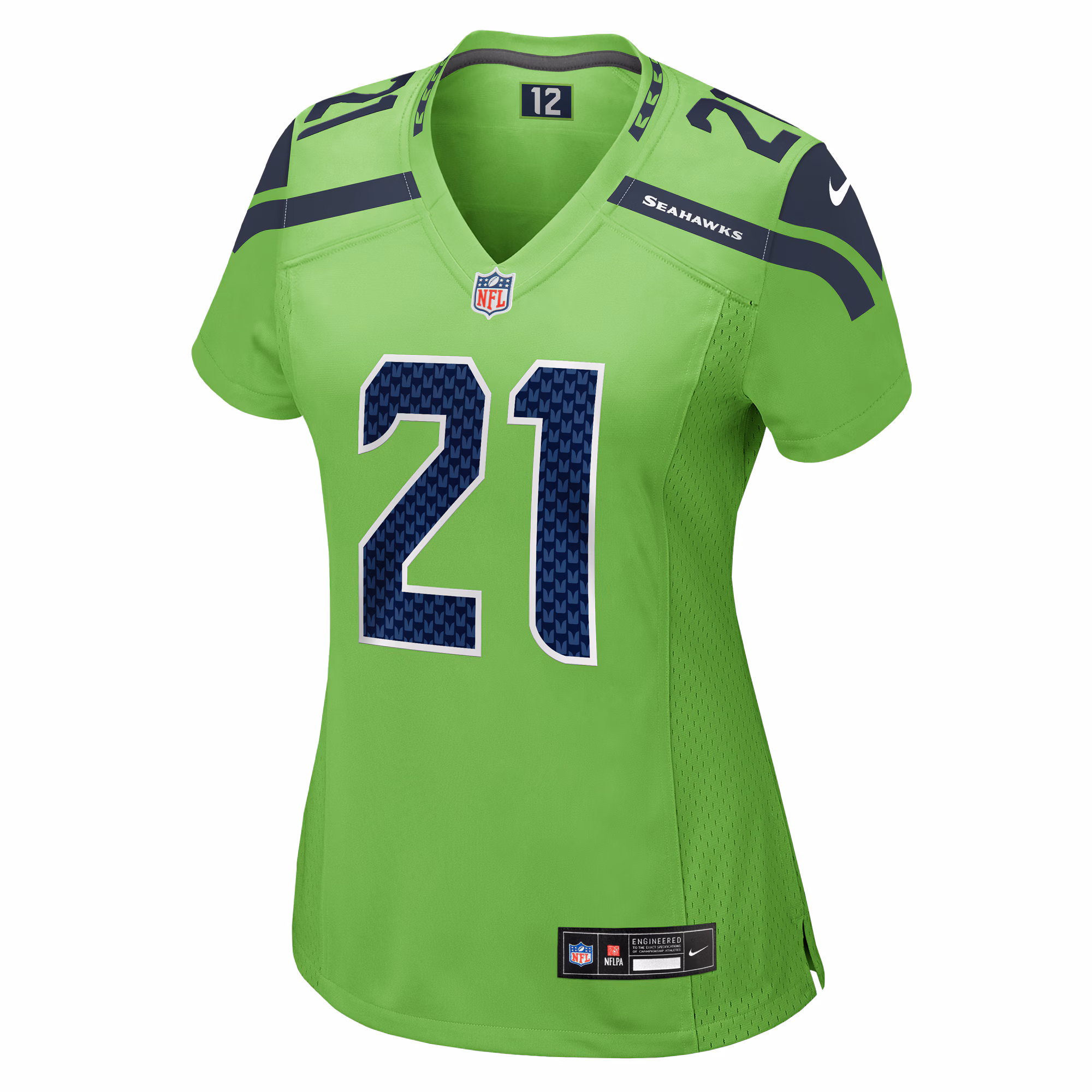 Devon Witherspoon Seattle Seahawks Women's  Game Jersey - Neon Green