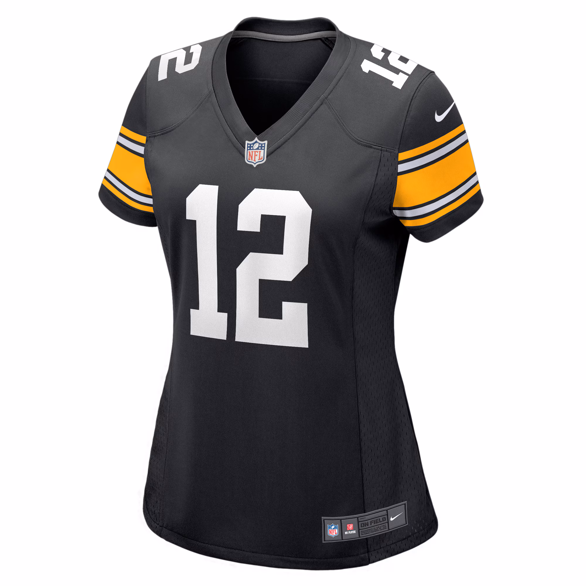 Terry Bradshaw Pittsburgh Steelers Women's Retired Player Jersey - Black