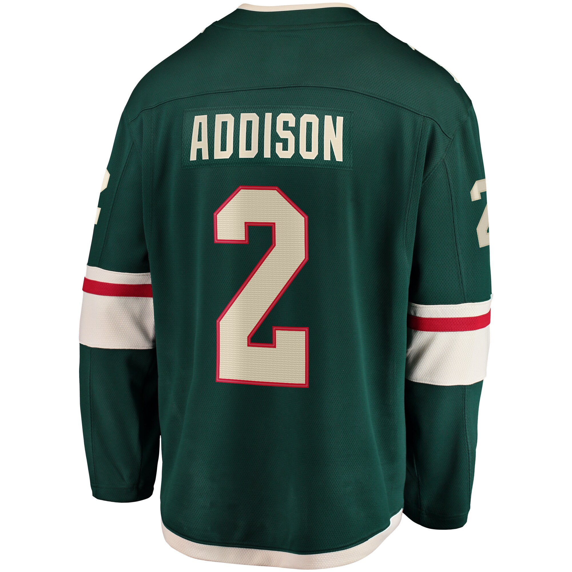 Calen Addison Minnesota Wild Home Breakaway Player Jersey - Green