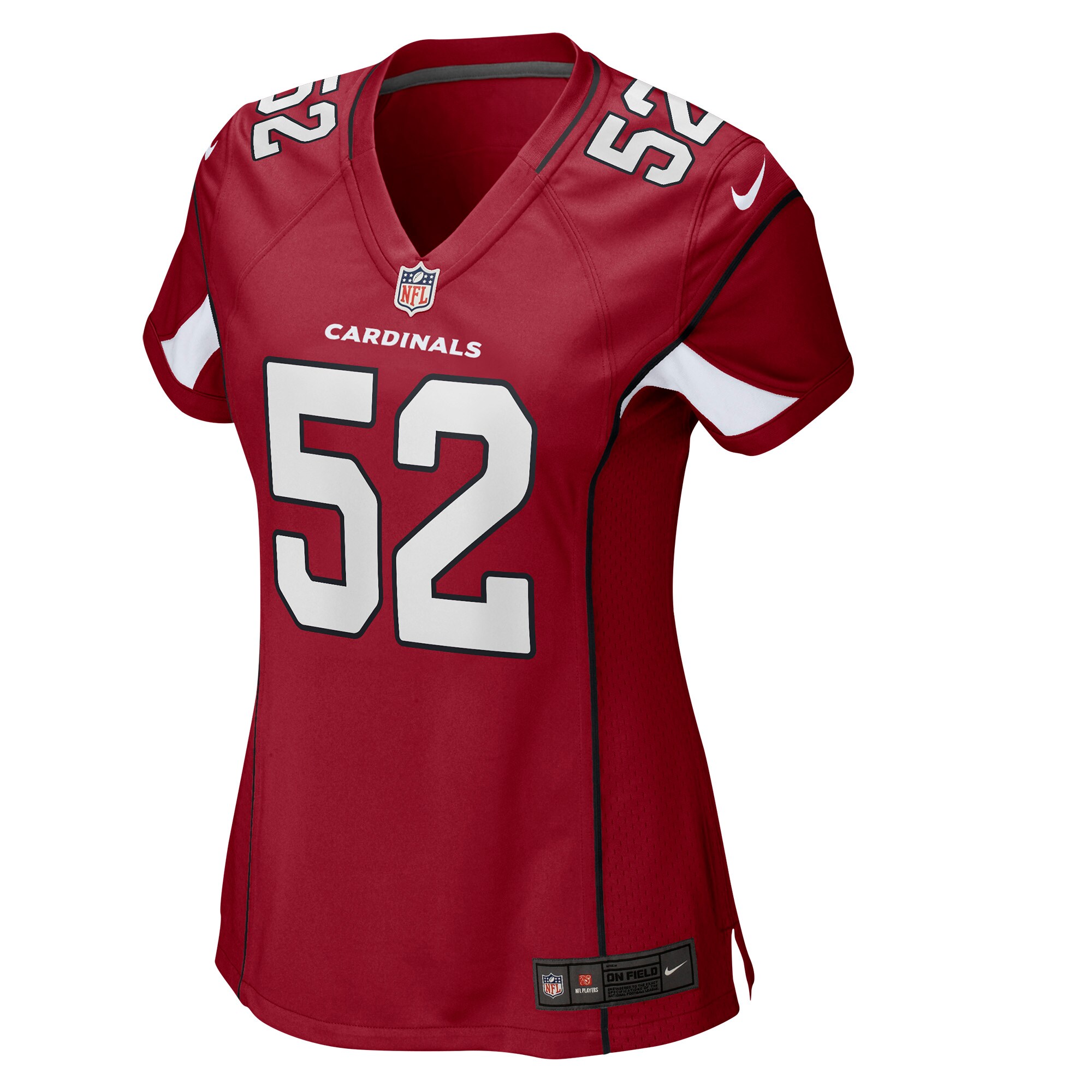 Victor Dimukeje Arizona Cardinals  Women's Player Game Jersey - Cardinal
