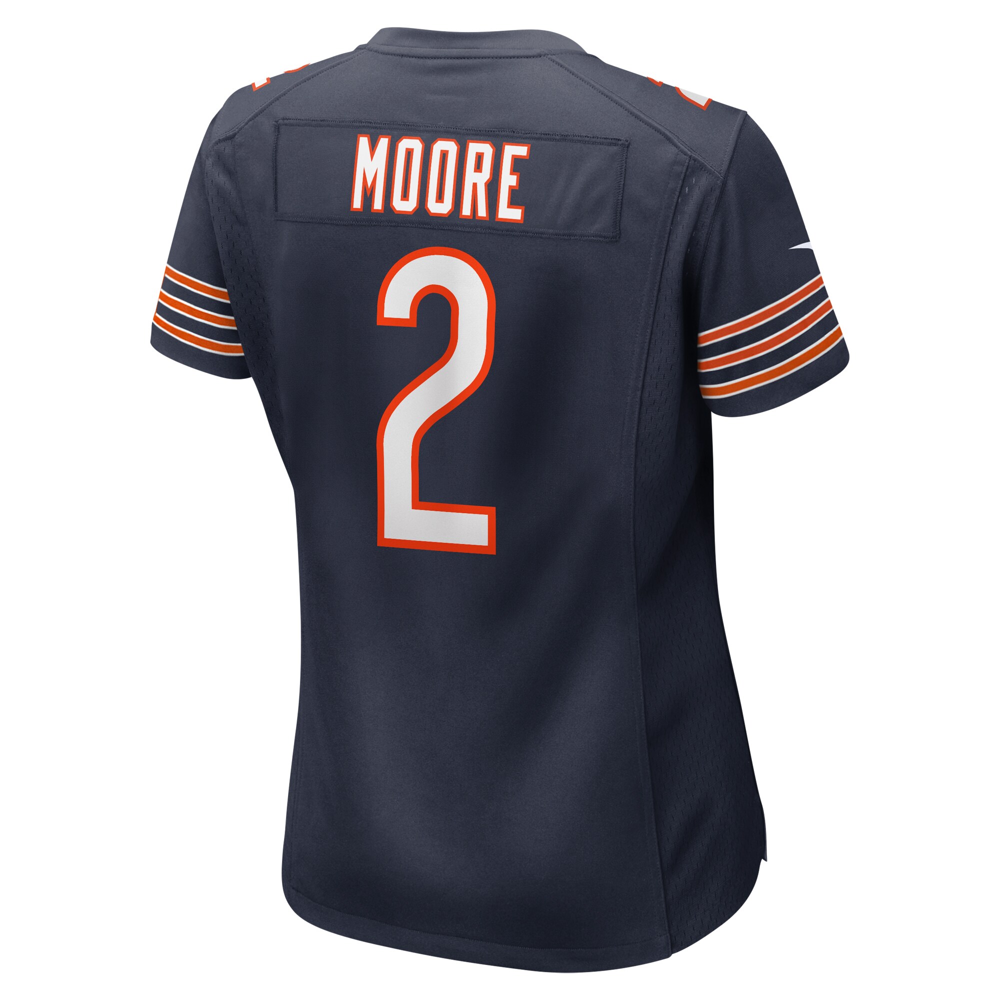 D.J. Moore Chicago Bears  Women's Game Jersey - Navy