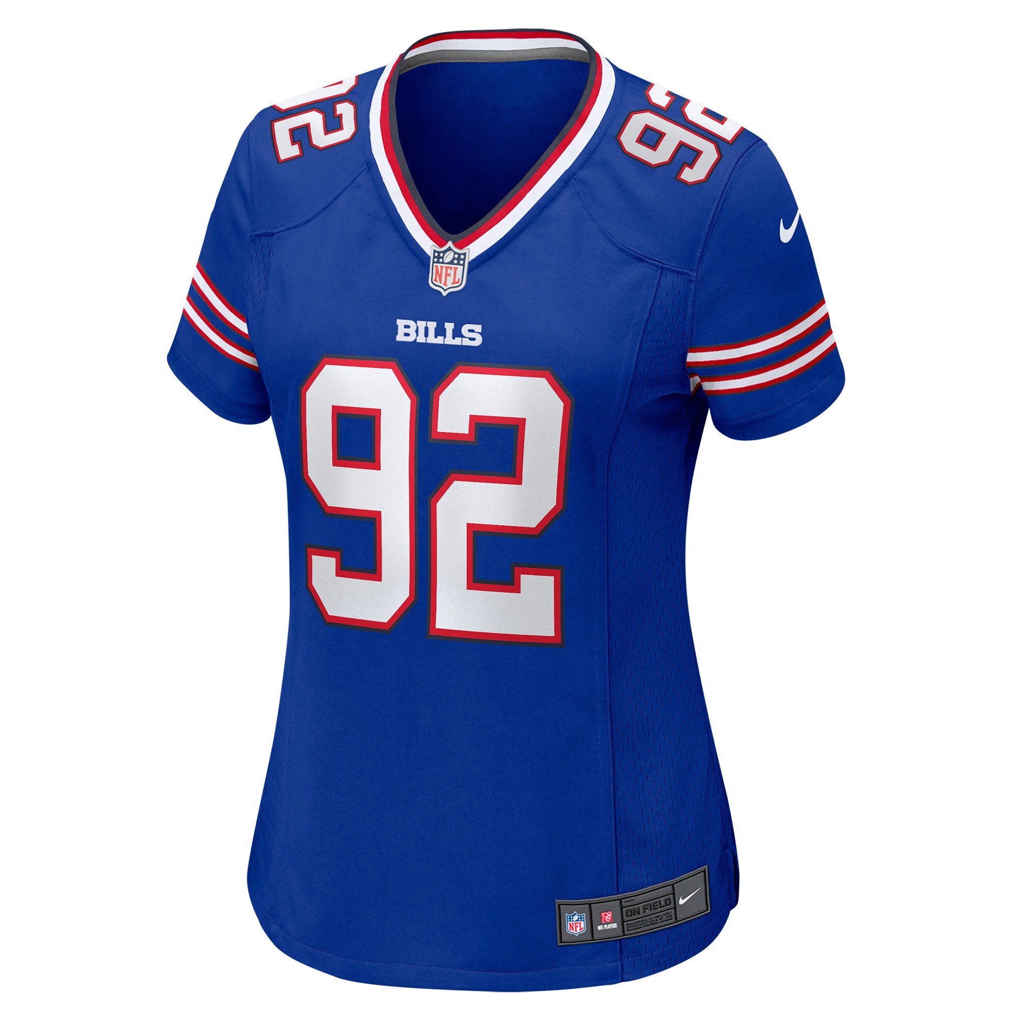 DaQuan Jones Buffalo Bills Women's Game Player Jersey - Royal
