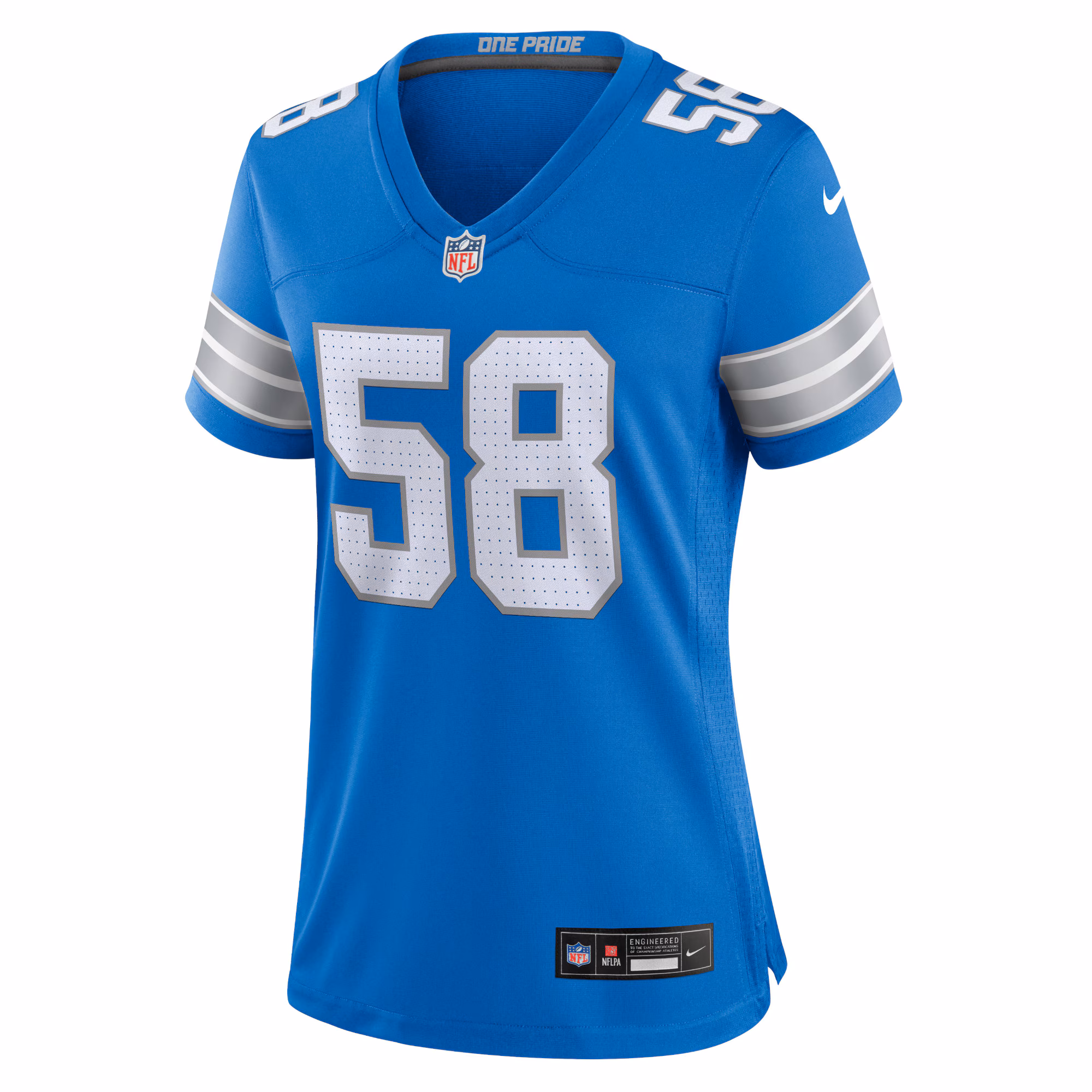 Penei Sewell Detroit Lions Women's Game Jersey - Blue