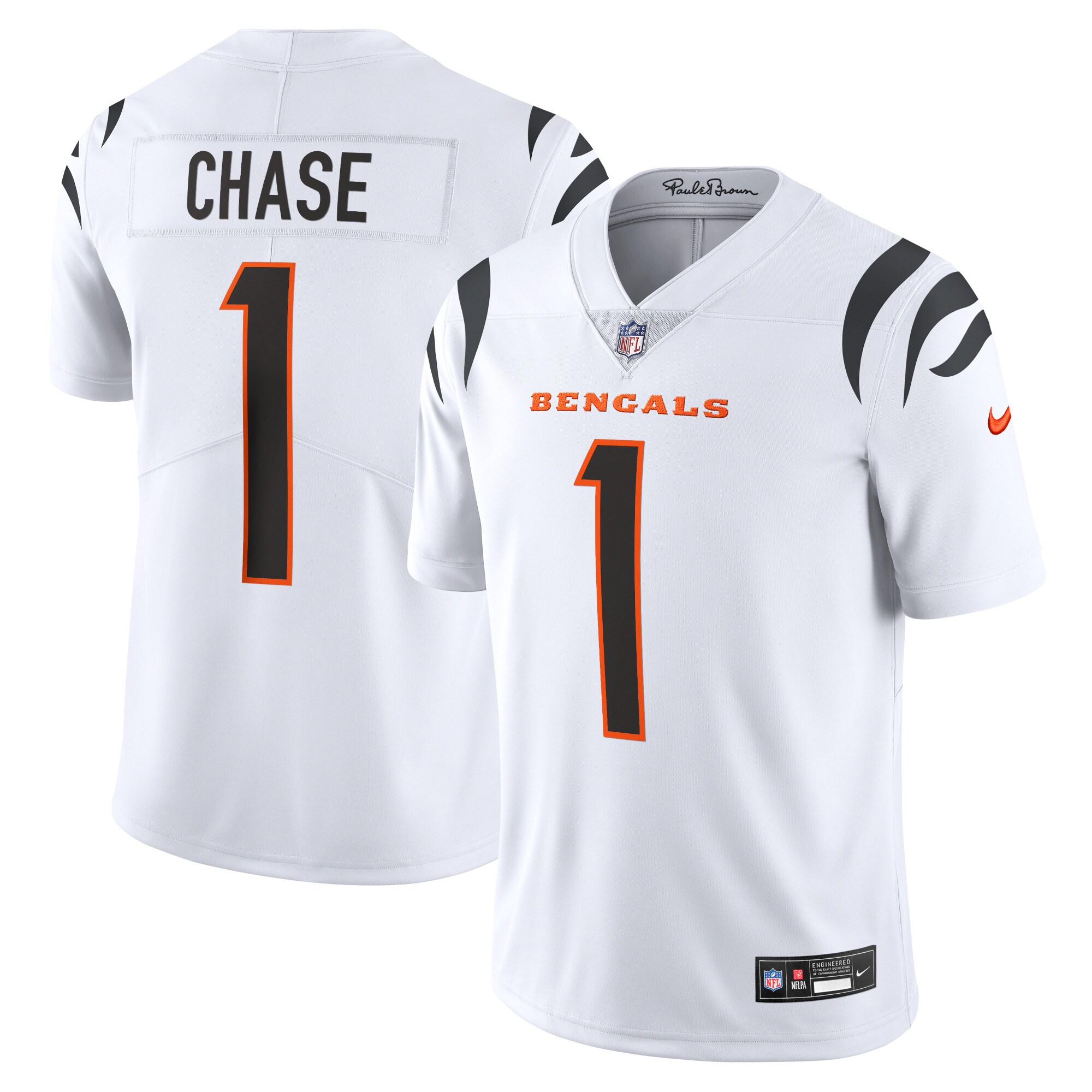 Ja'Marr Chase Cincinnati Bengals  Vapor Untouchable Limited Jersey - White