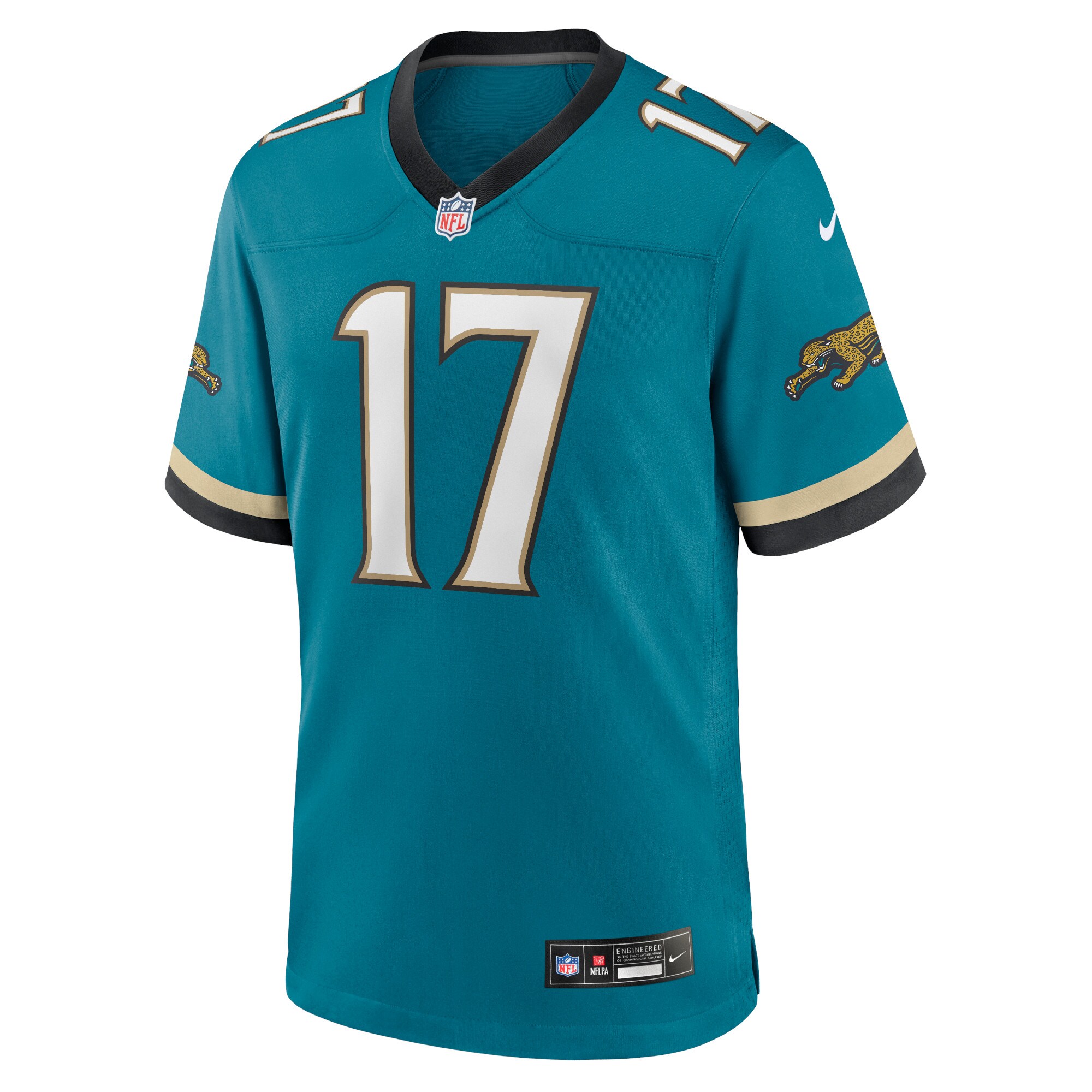 Evan Engram Jacksonville Jaguars Prowler Throwback Player Game Jersey - Teal