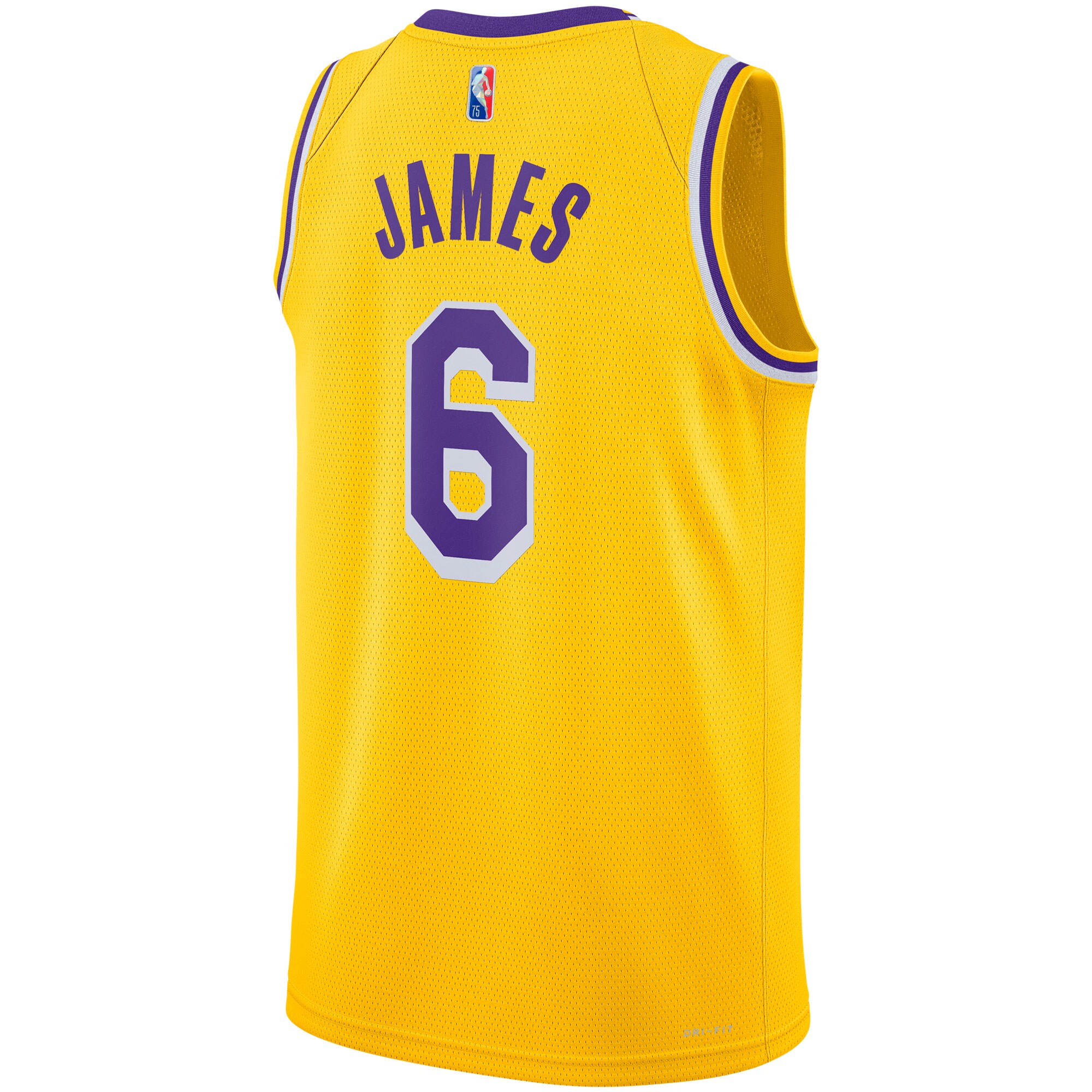 LeBron James Los Angeles Lakers 2021/22 Diamond Swingman Jersey - Icon Edition - Gold