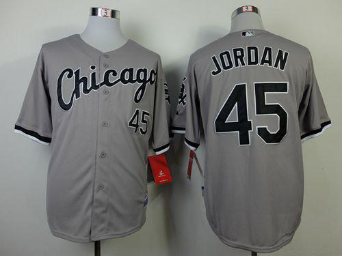 Chicago White Sox #45 Michael  Stitched Grey MLB Jersey