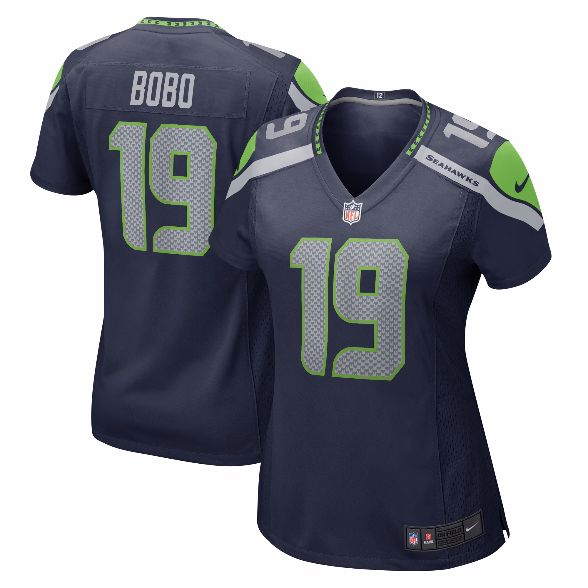 Jake Bobo Seattle Seahawks Women's  Game Jersey - College Navy
