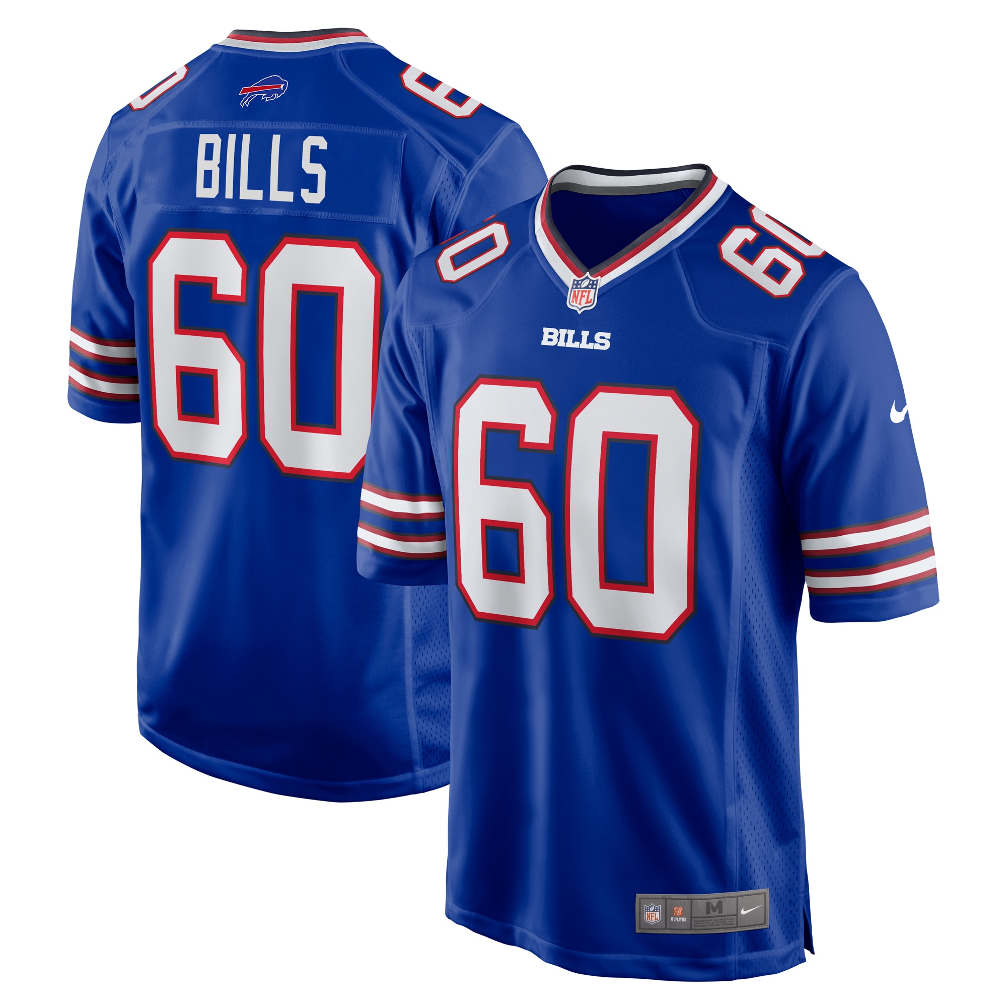 Keaton Bills Buffalo Bills Game Jersey -  Royal