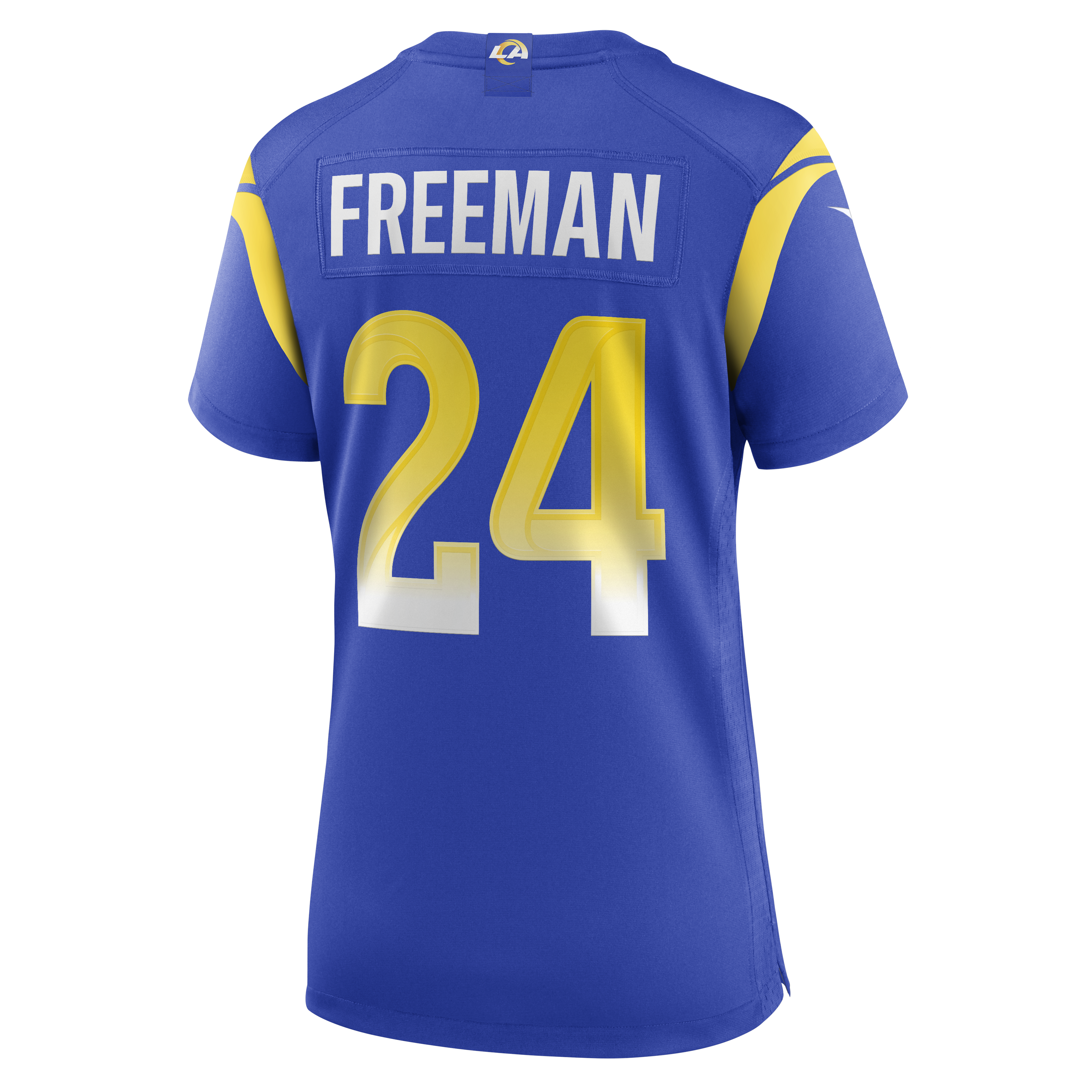 Royce Freeman Los Angeles Rams Women's  Game Jersey - Royal
