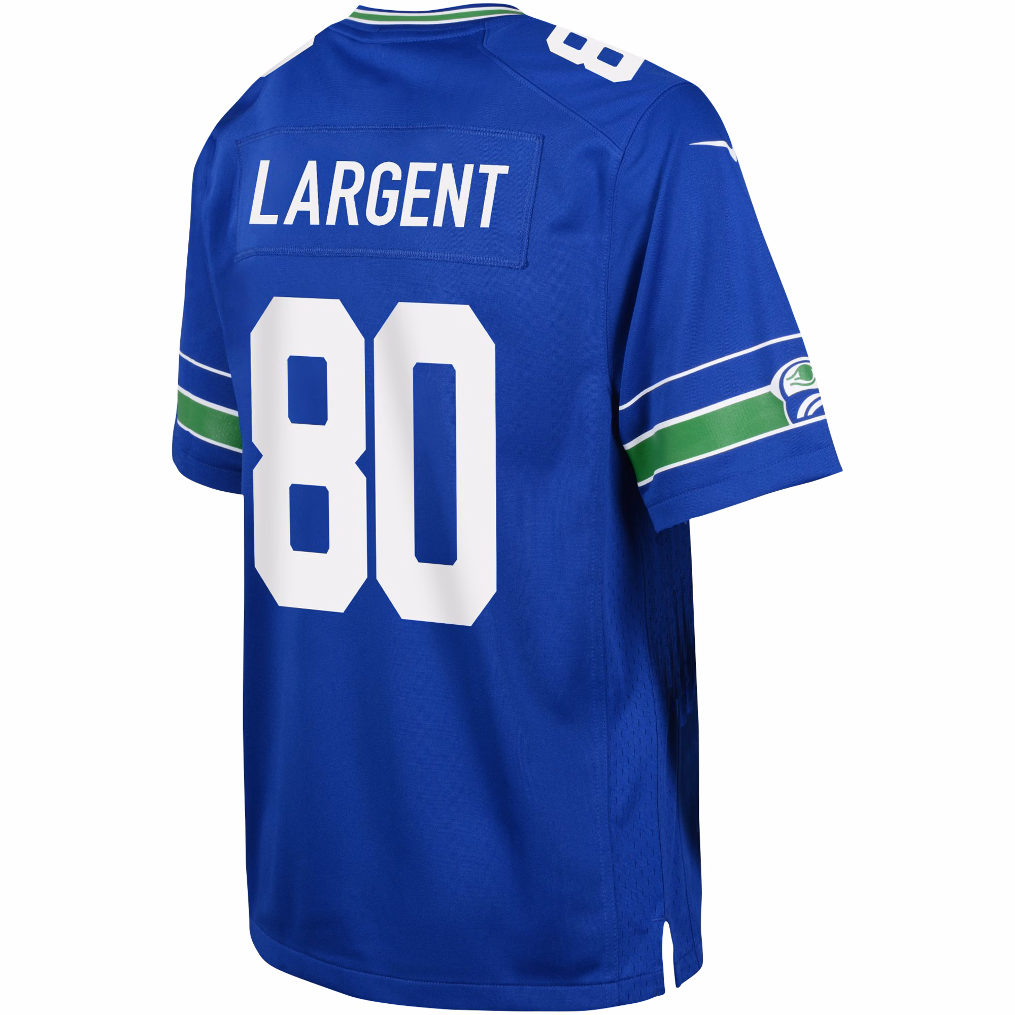 Steve Largent Seattle Seahawks Youth Alternate Retired Player Game Jersey - Royal