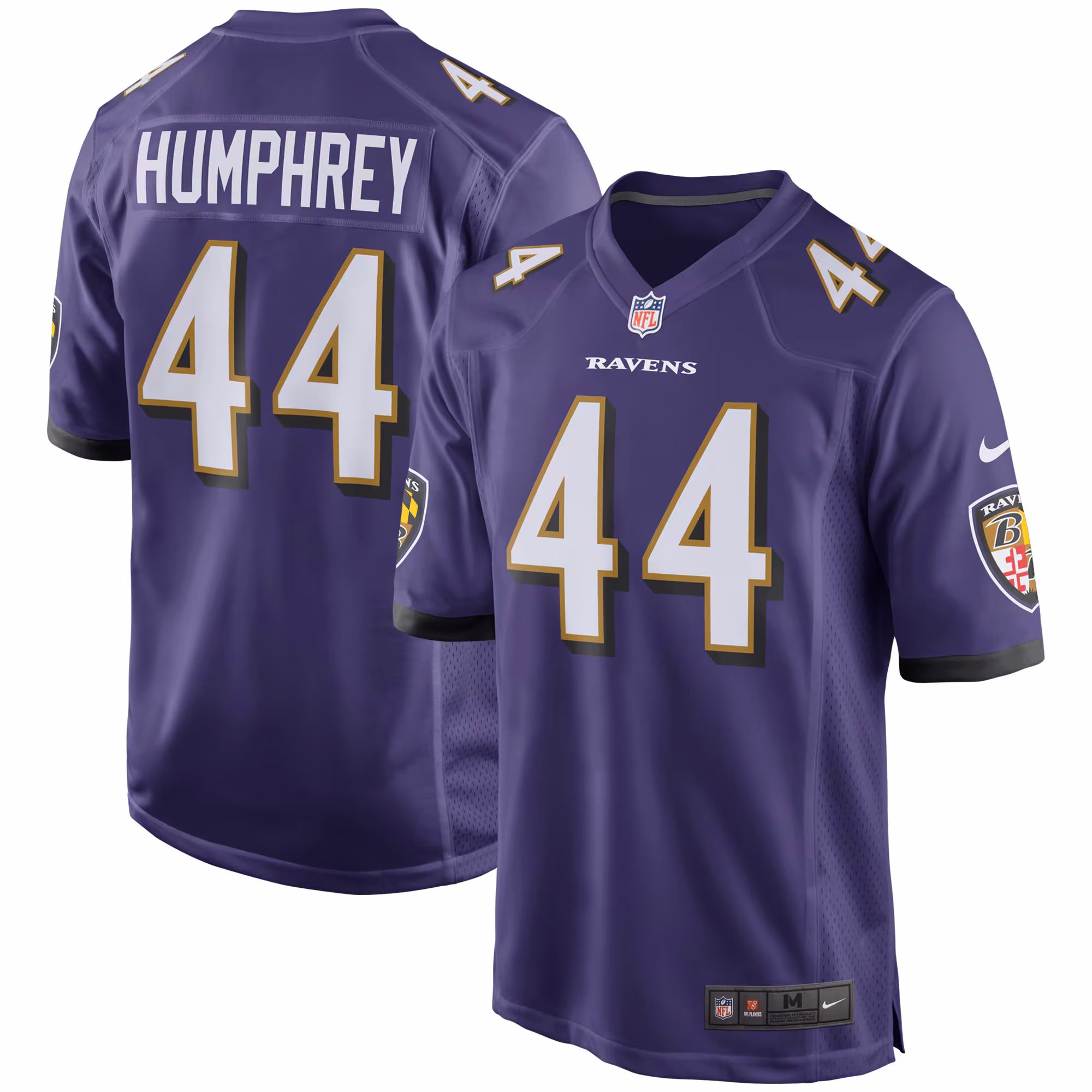 Marlon Humphrey Baltimore Ravens Player Game Jersey - Purple