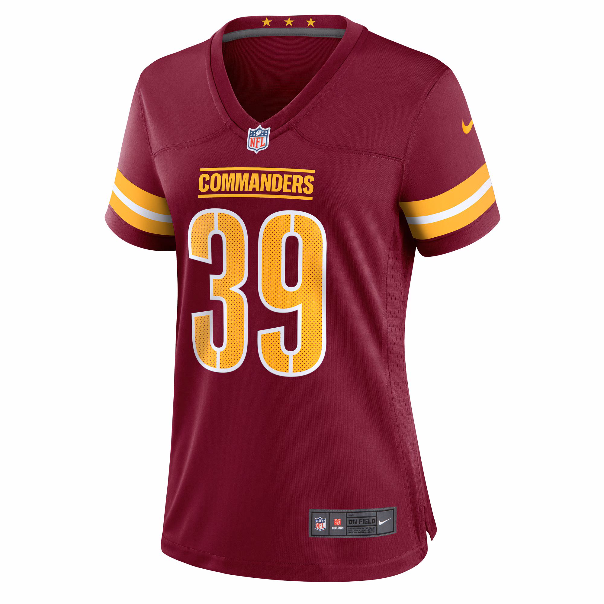 Jeremy Reaves Washington Commanders Women's  Game Jersey -  Burgundy